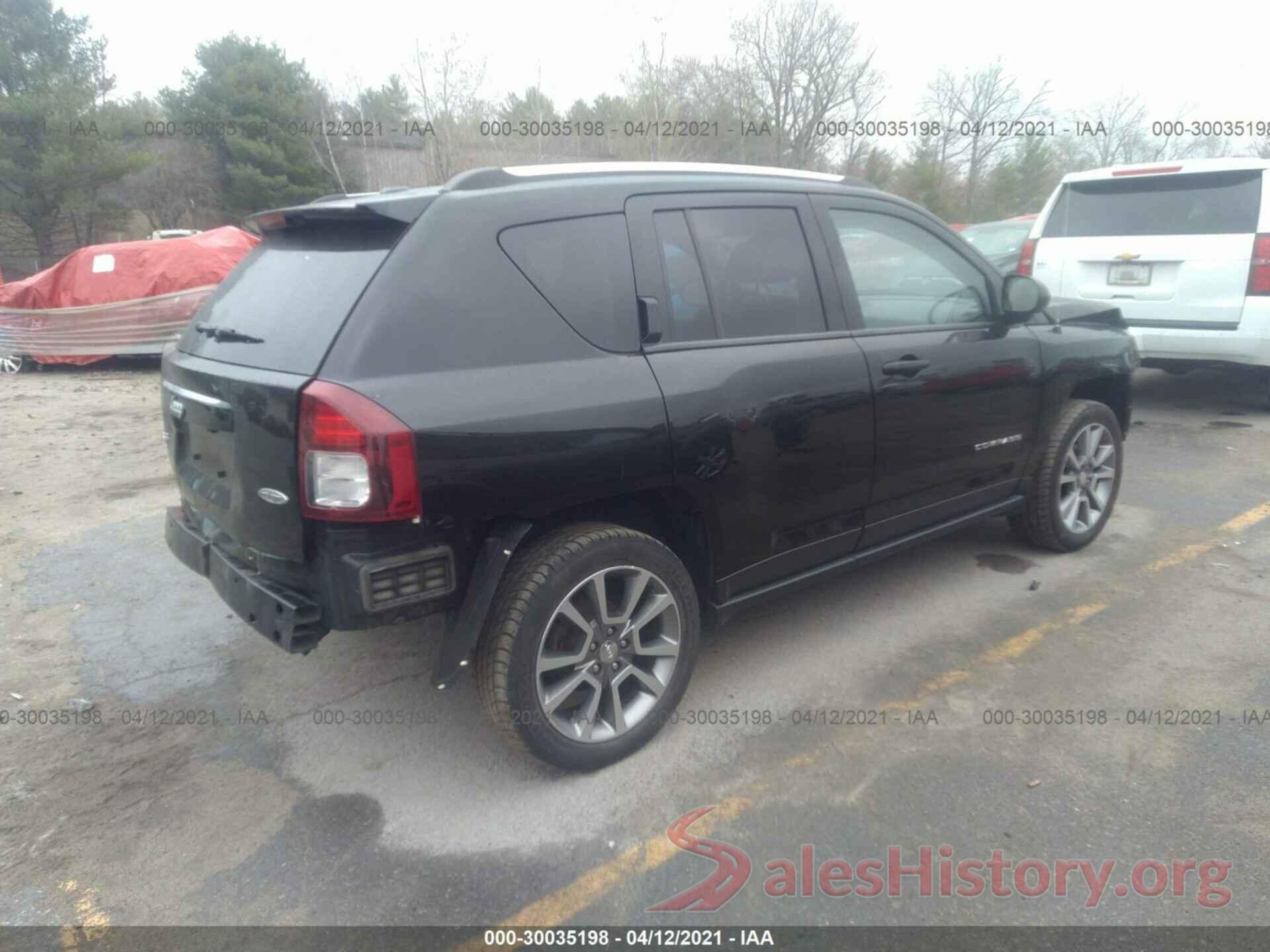 1C4NJDEB2GD581525 2016 JEEP COMPASS