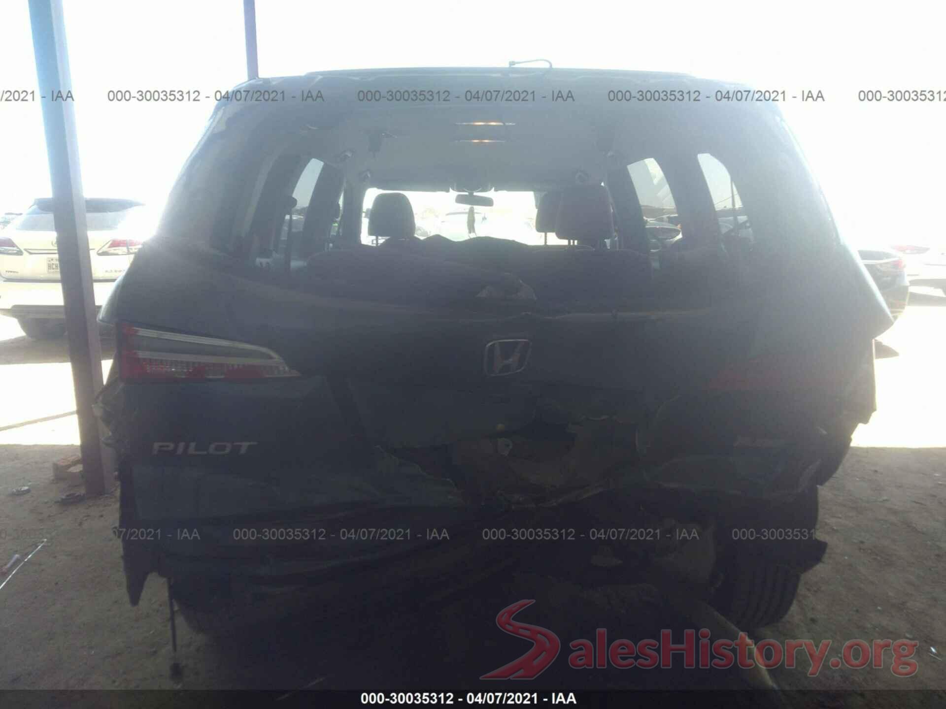 5FNYF5H39HB026820 2017 HONDA PILOT