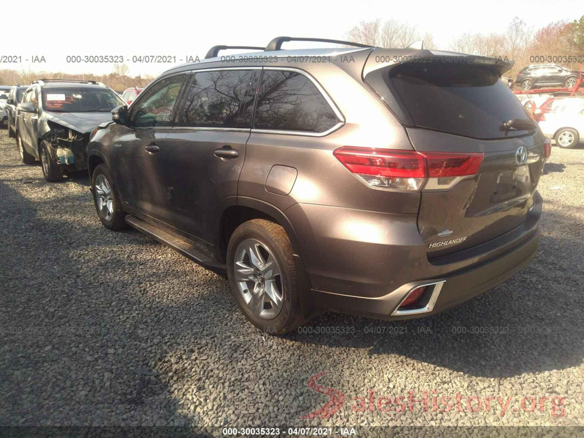 5TDDGRFH6JS042833 2018 TOYOTA HIGHLANDER