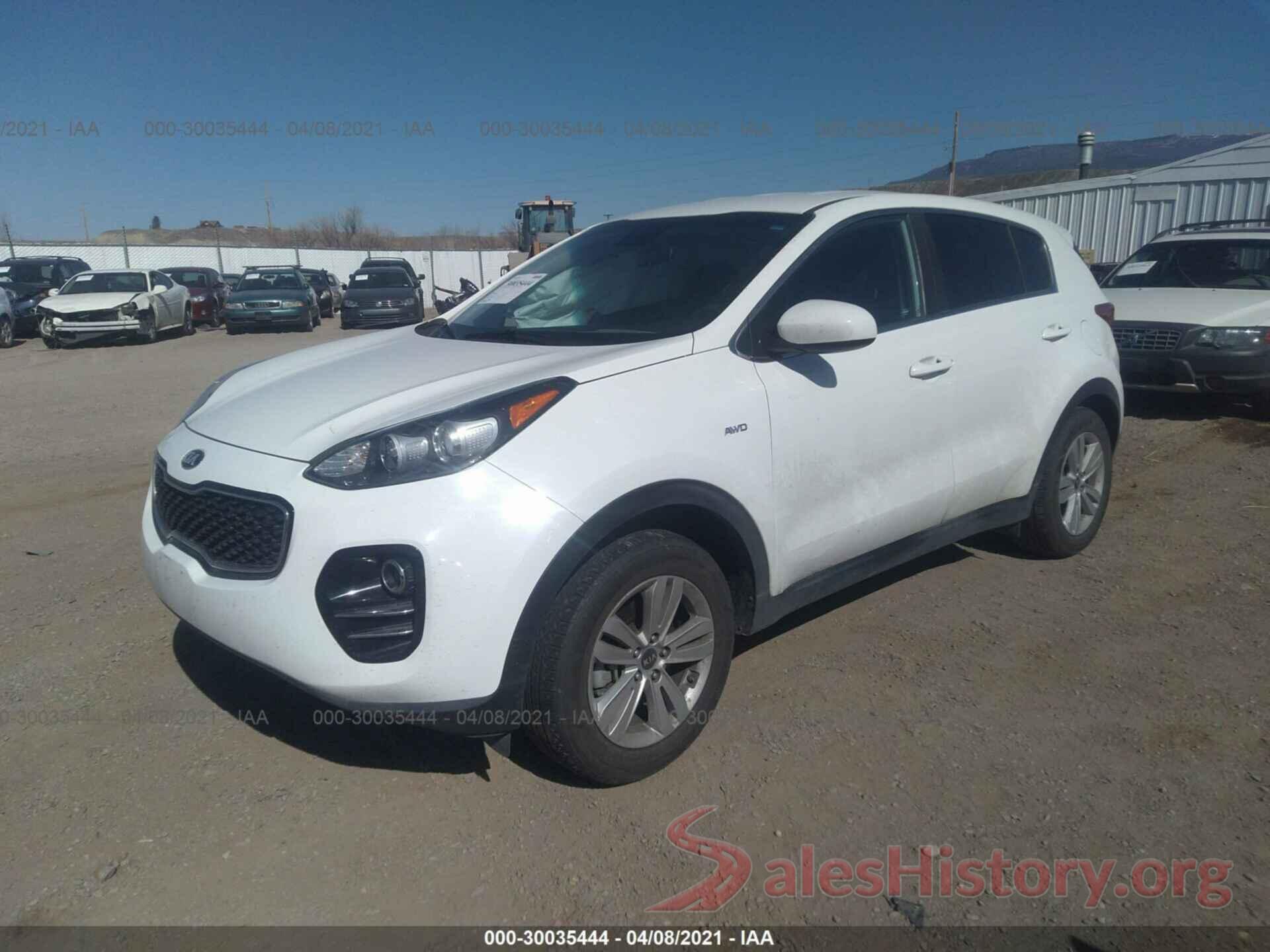 KNDPMCACXH7201937 2017 KIA SPORTAGE