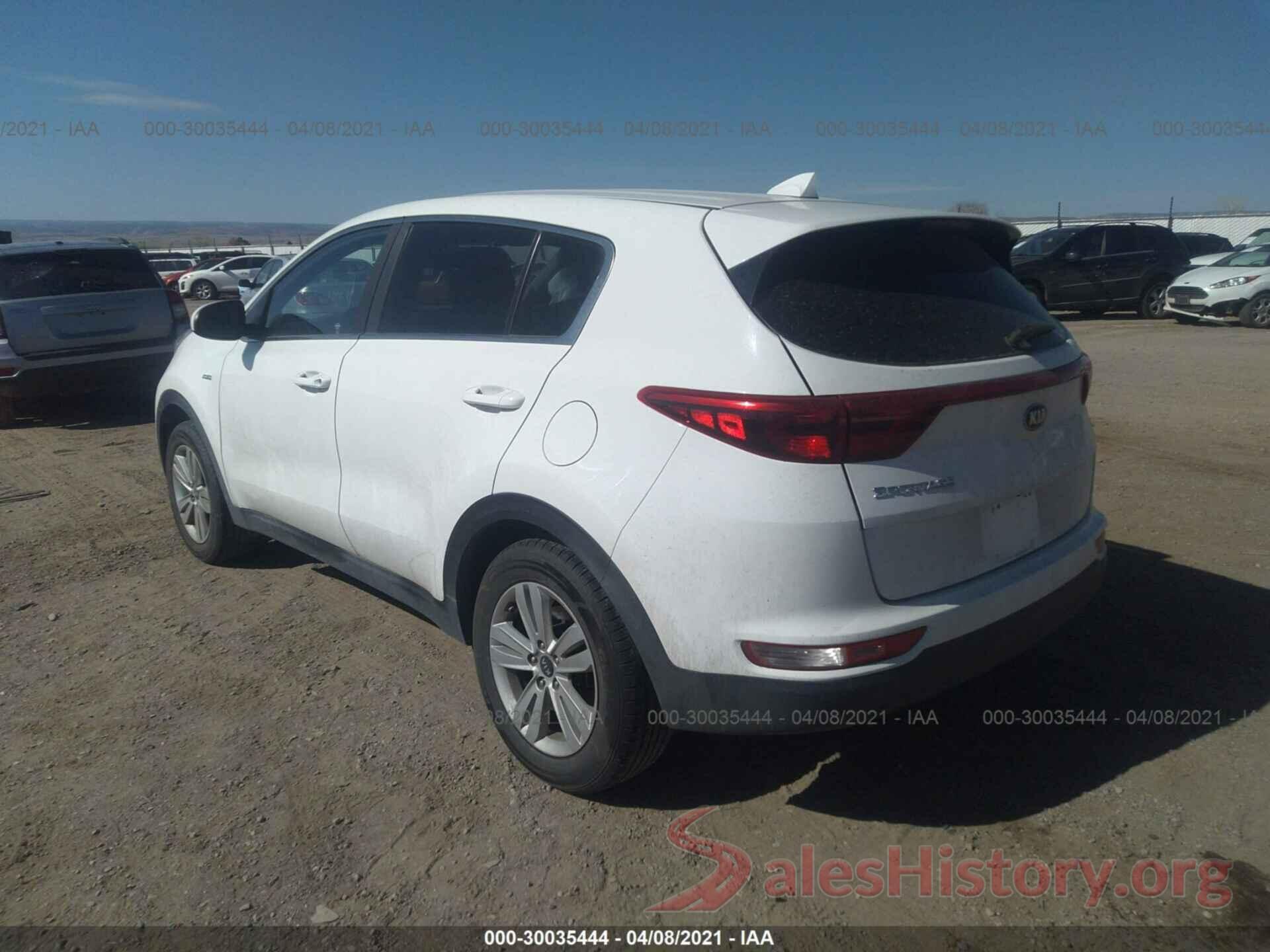 KNDPMCACXH7201937 2017 KIA SPORTAGE