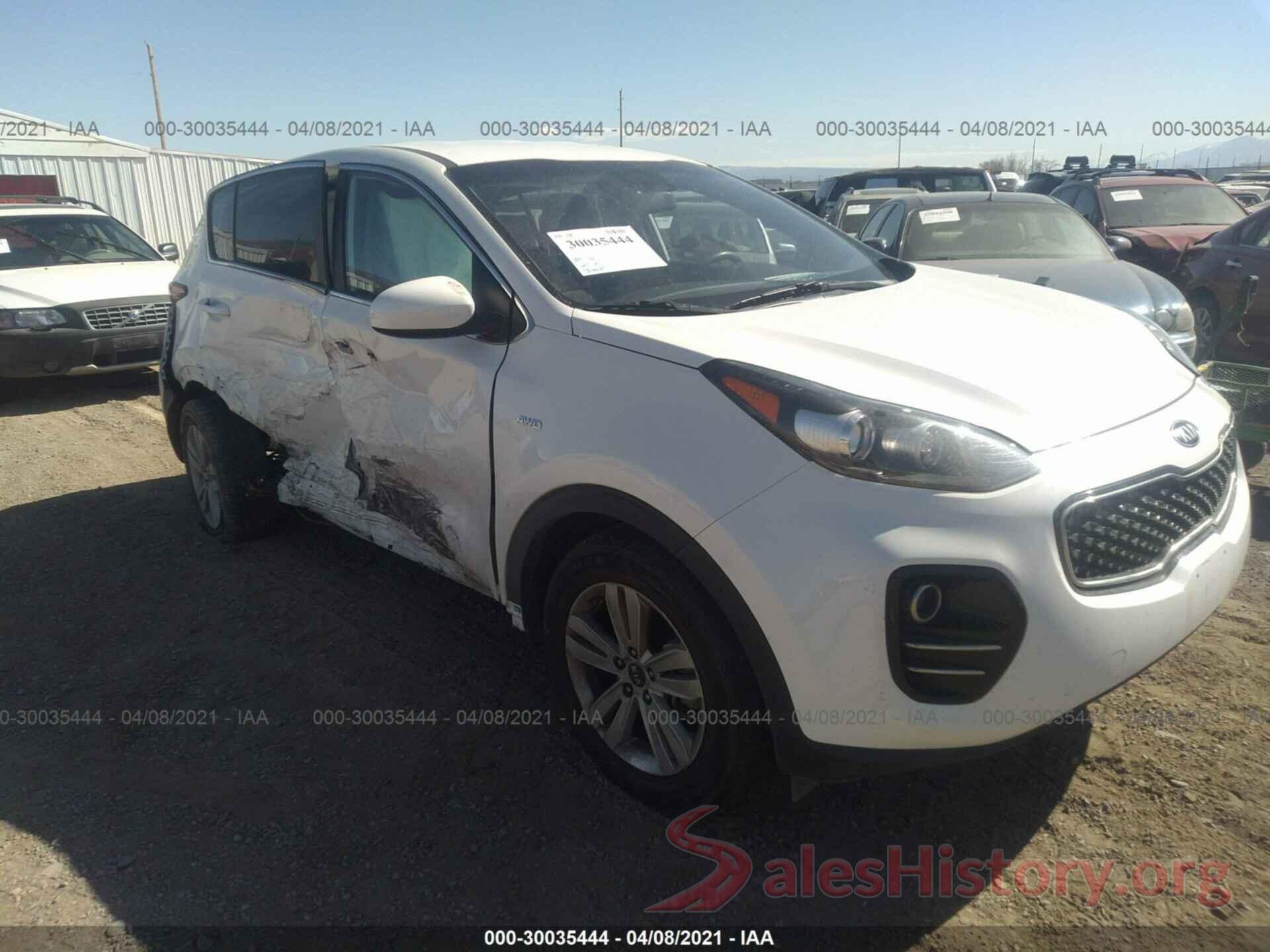 KNDPMCACXH7201937 2017 KIA SPORTAGE