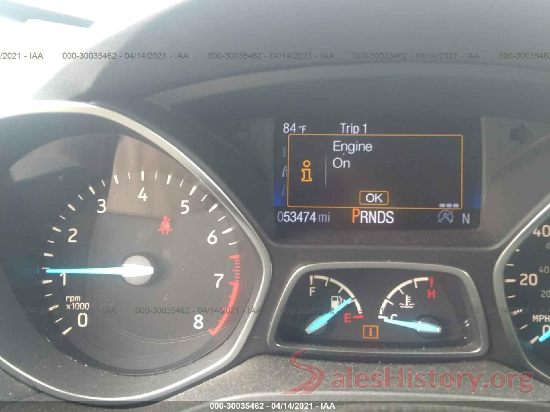 1FMCU9G9XHUA98707 2017 FORD ESCAPE