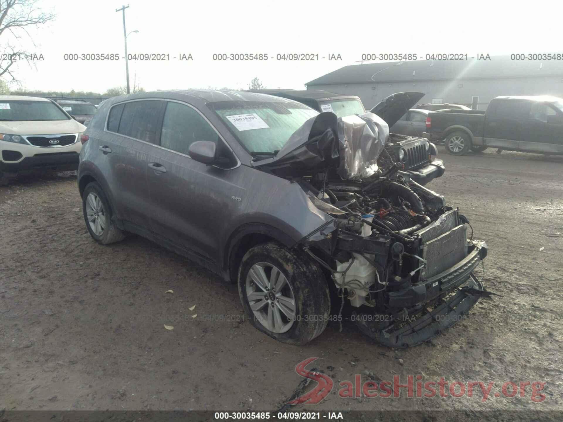 KNDPMCAC1J7335774 2018 KIA SPORTAGE