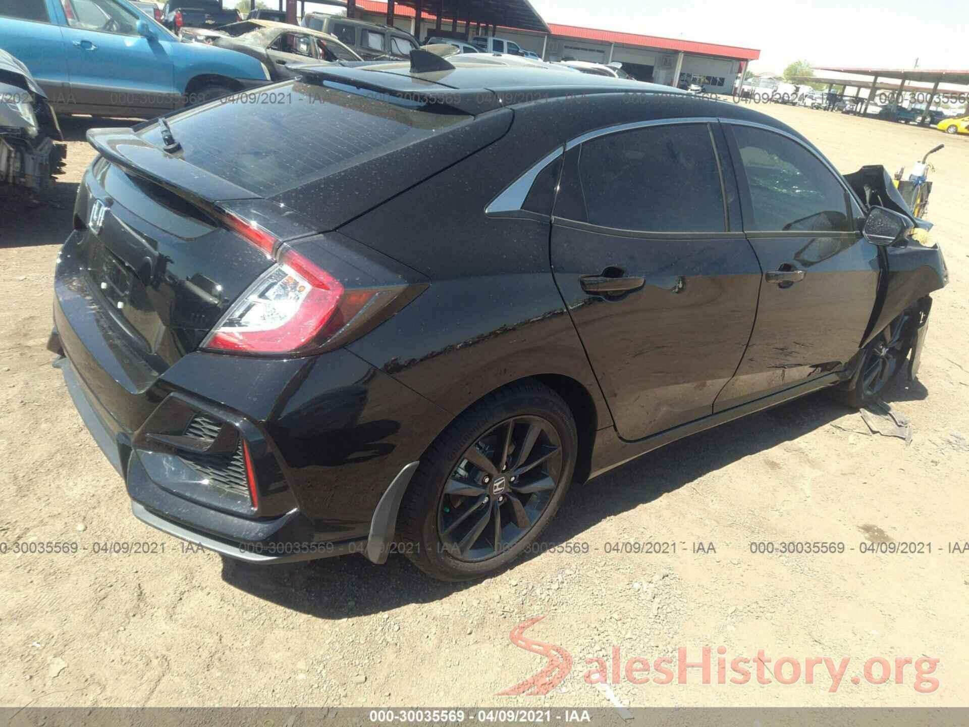 SHHFK7H62MU203967 2021 HONDA CIVIC HATCHBACK