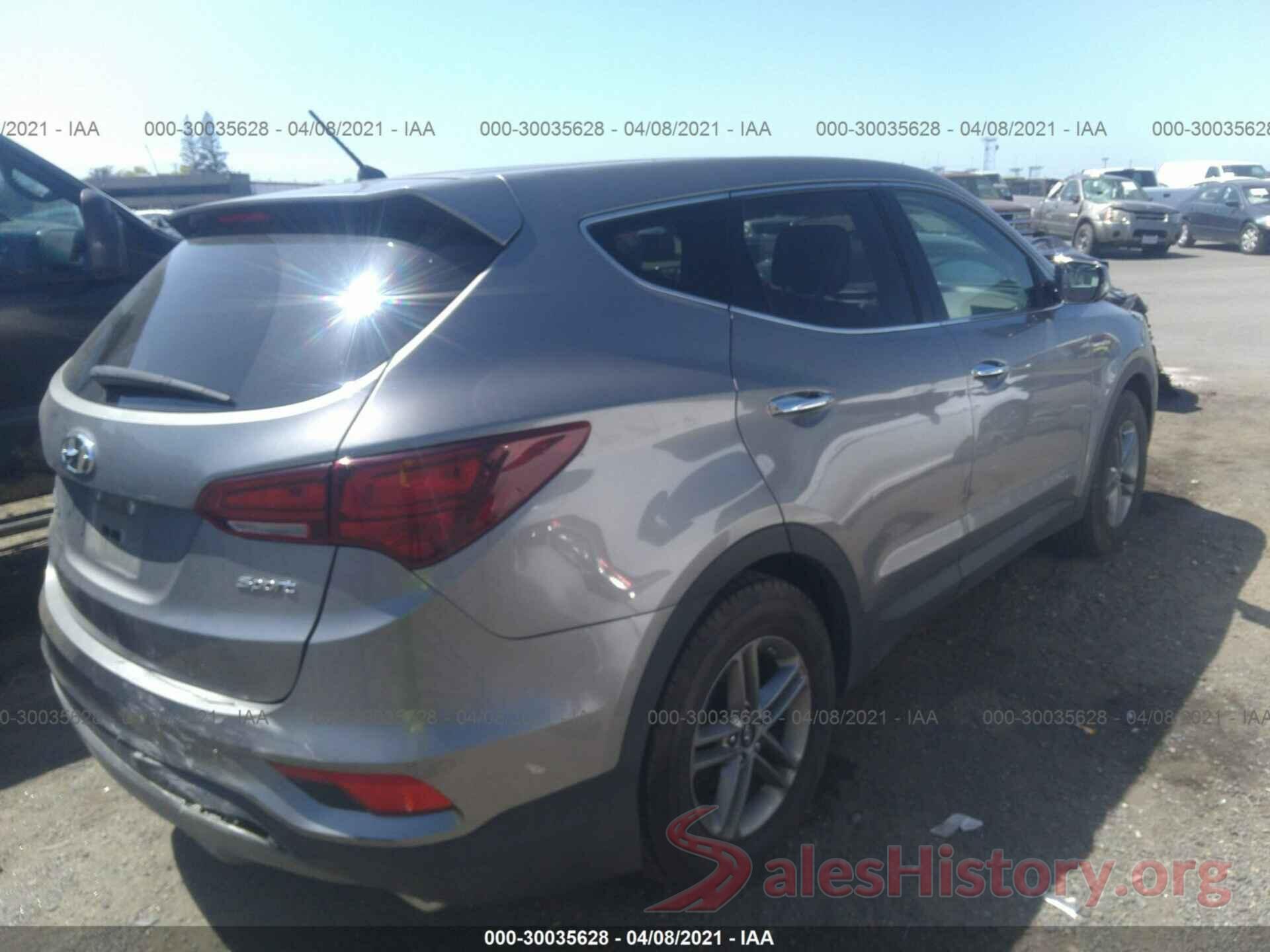 5XYZT3LB2JG565181 2018 HYUNDAI SANTA FE SPORT