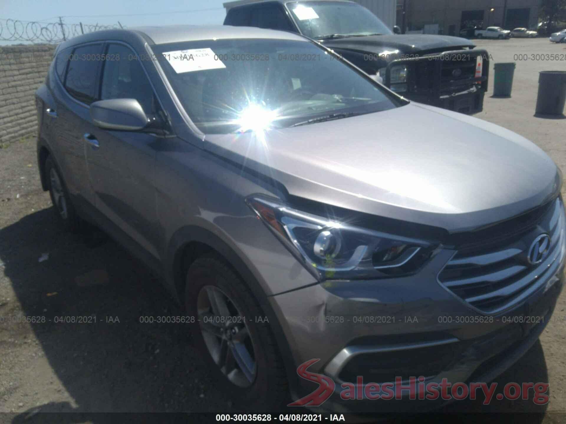 5XYZT3LB2JG565181 2018 HYUNDAI SANTA FE SPORT