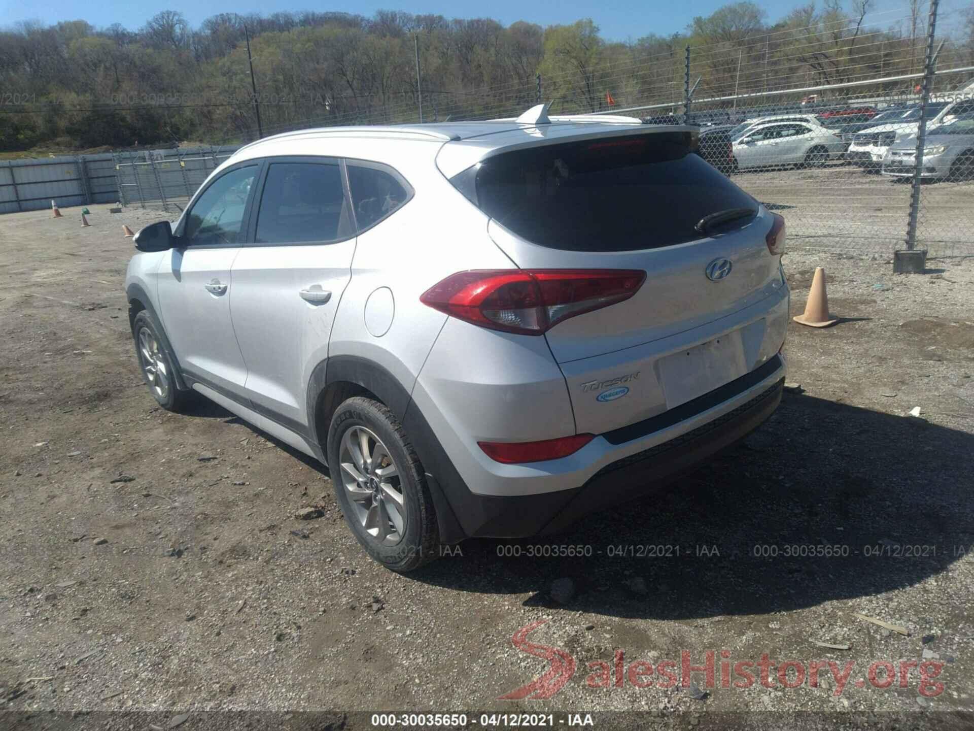 KM8J33A41HU419392 2017 HYUNDAI TUCSON