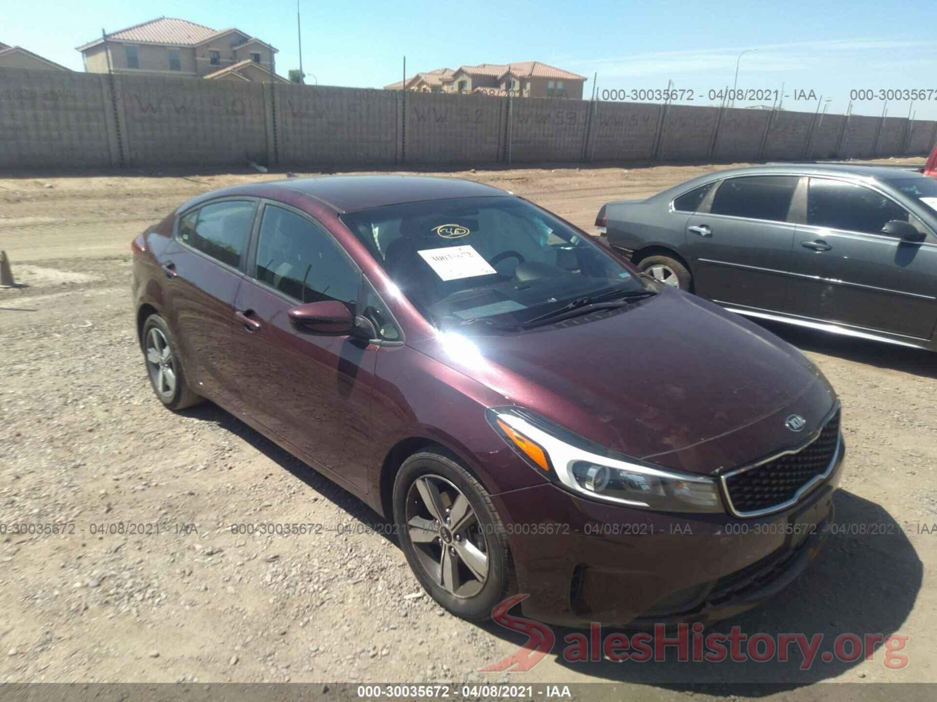 3KPFL4A78JE166800 2018 KIA FORTE