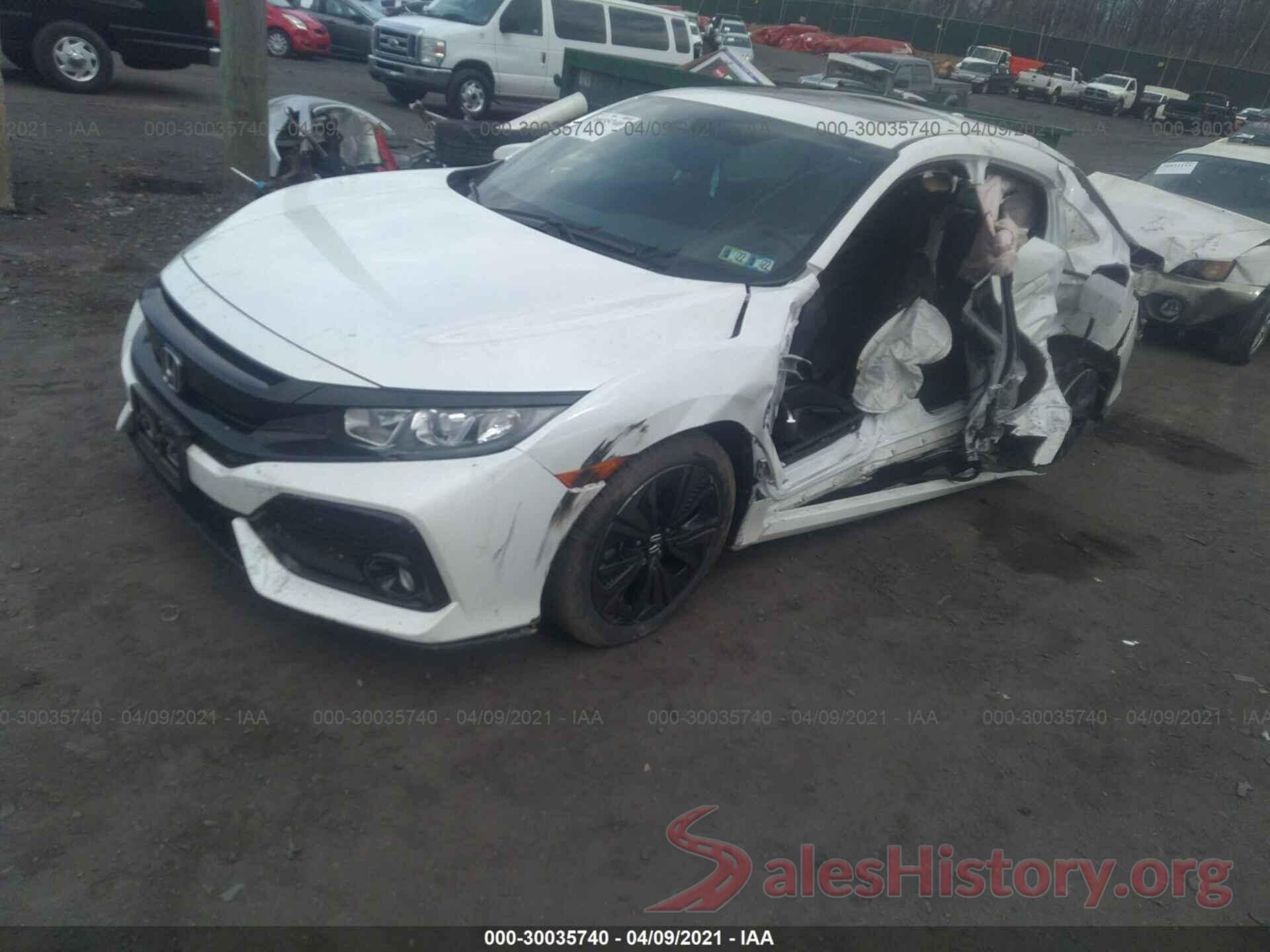 SHHFK7H68KU400459 2019 HONDA CIVIC HATCHBACK