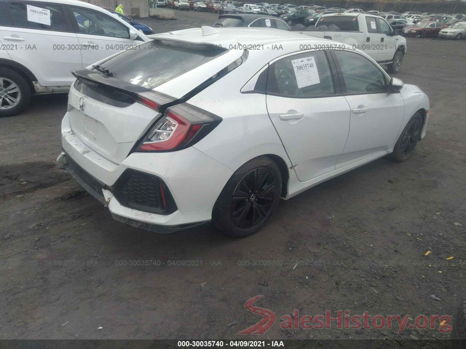 SHHFK7H68KU400459 2019 HONDA CIVIC HATCHBACK