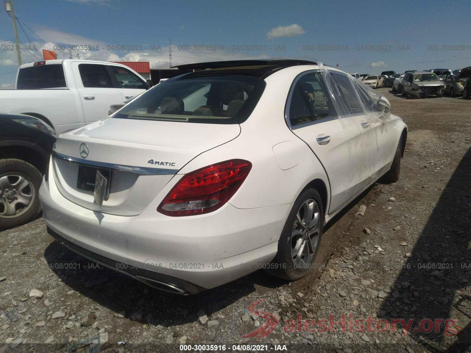 55SWF4KB7HU218558 2017 MERCEDES-BENZ C-CLASS