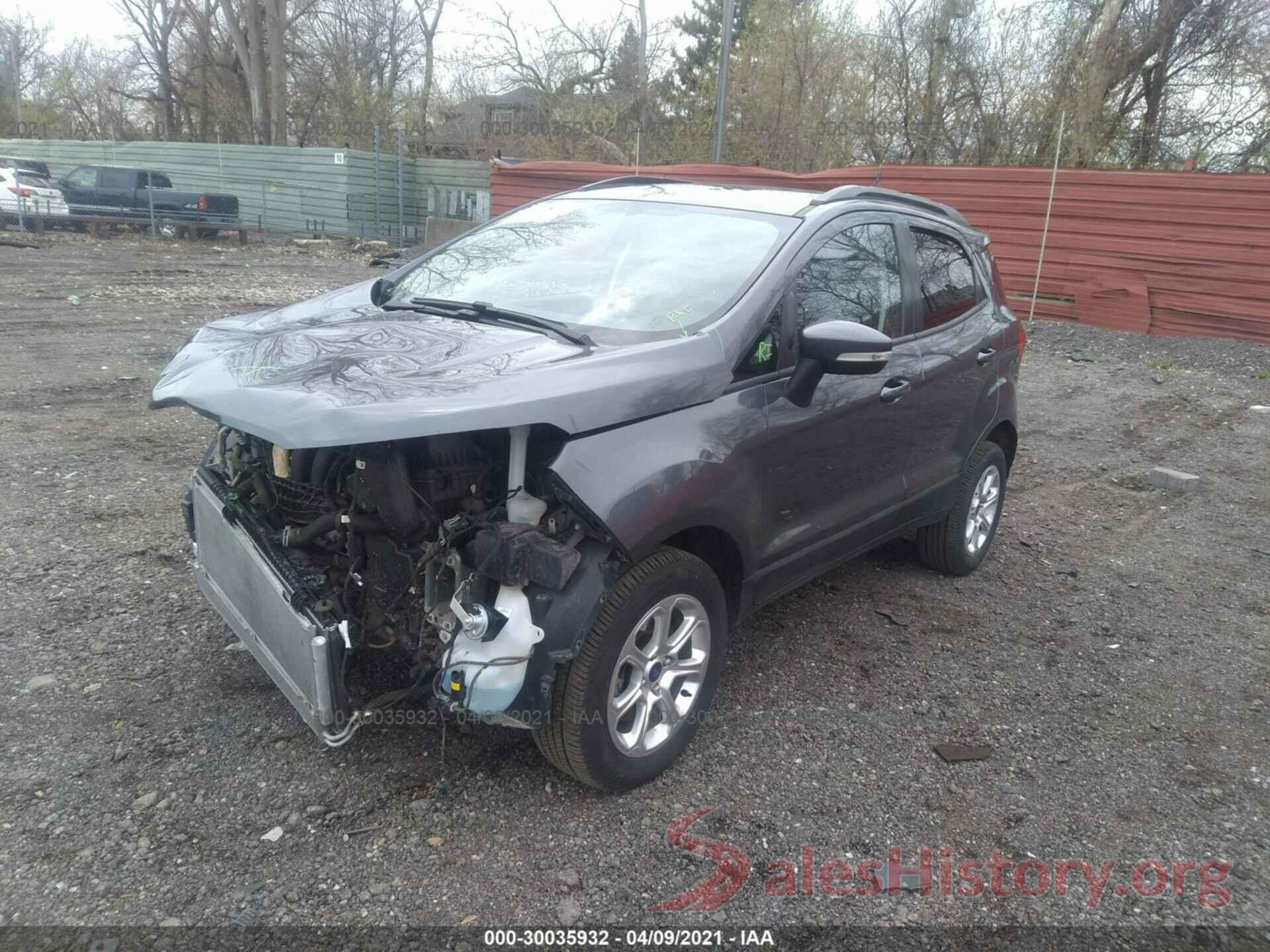 MAJ6S3GL3LC341486 2020 FORD ECOSPORT