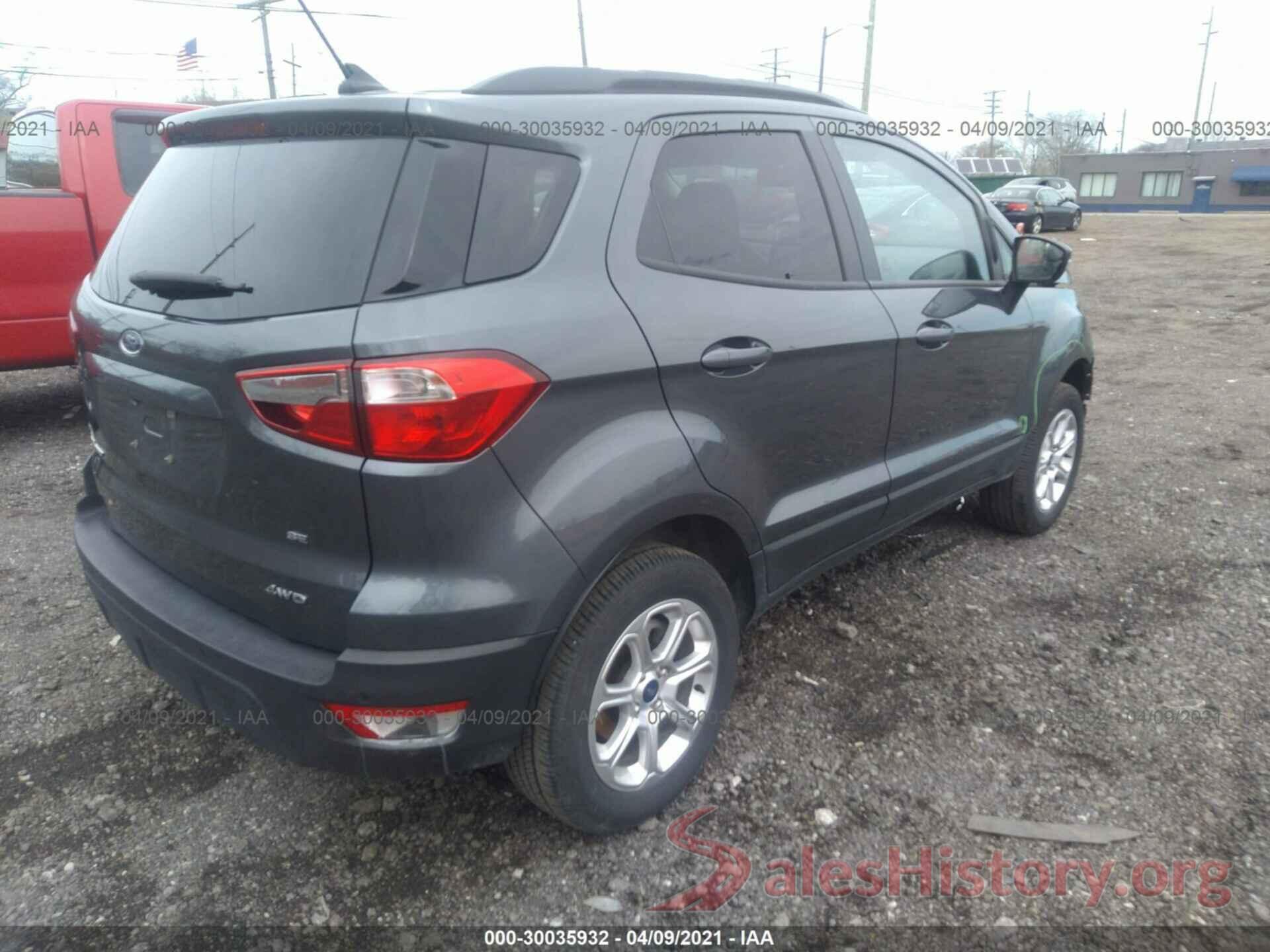 MAJ6S3GL3LC341486 2020 FORD ECOSPORT