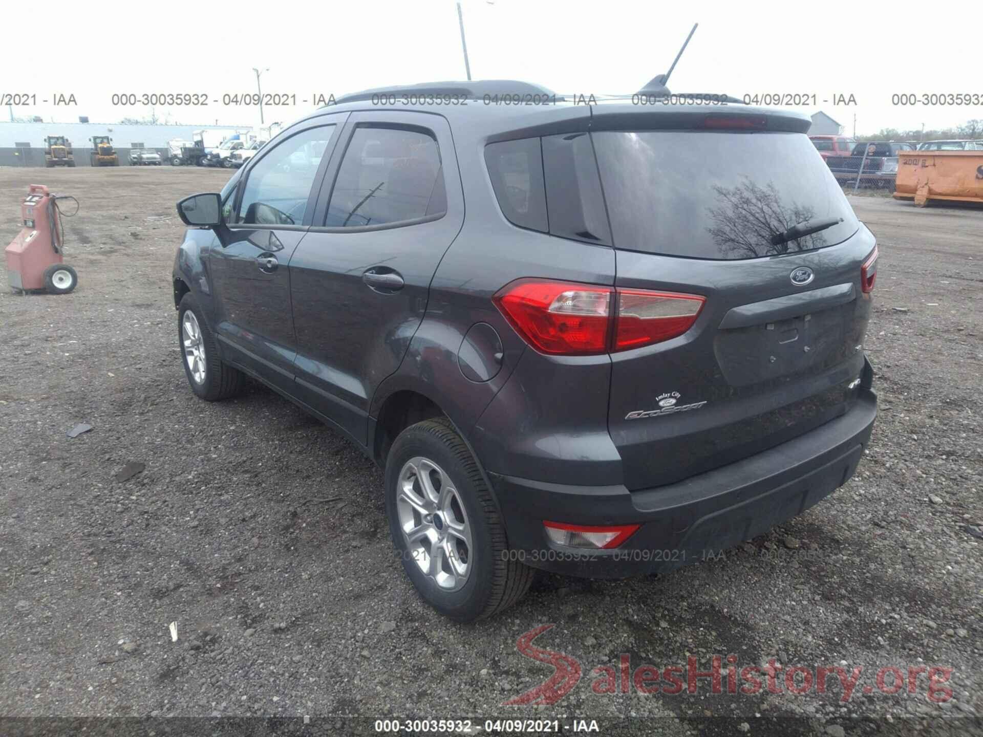 MAJ6S3GL3LC341486 2020 FORD ECOSPORT