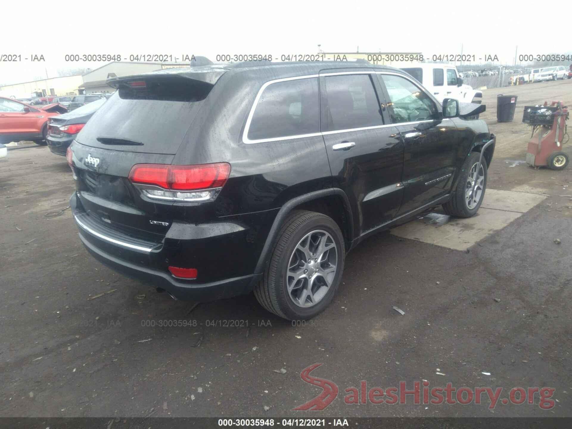 1C4RJFBGXLC181211 2020 JEEP GRAND CHEROKEE