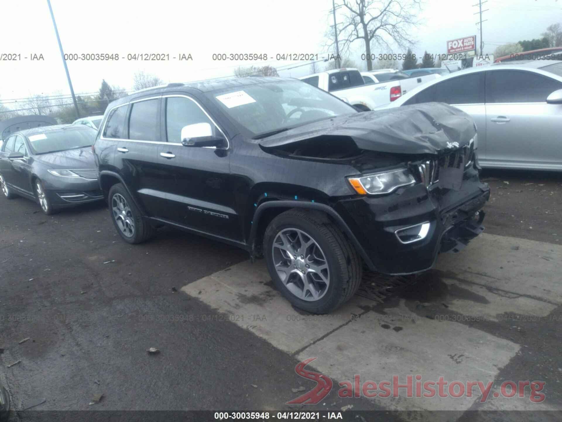 1C4RJFBGXLC181211 2020 JEEP GRAND CHEROKEE