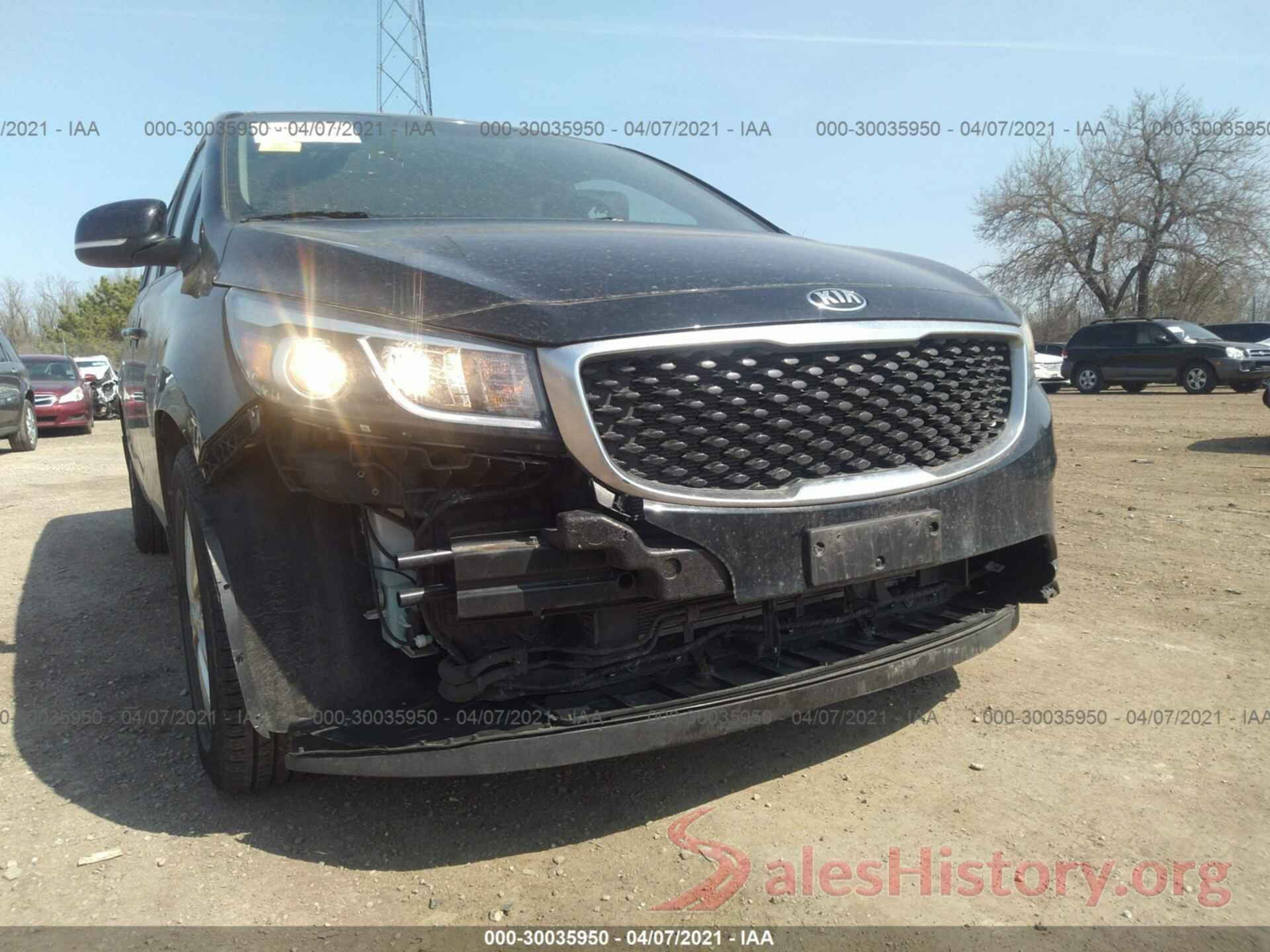 KNDMB5C13G6182314 2016 KIA SEDONA