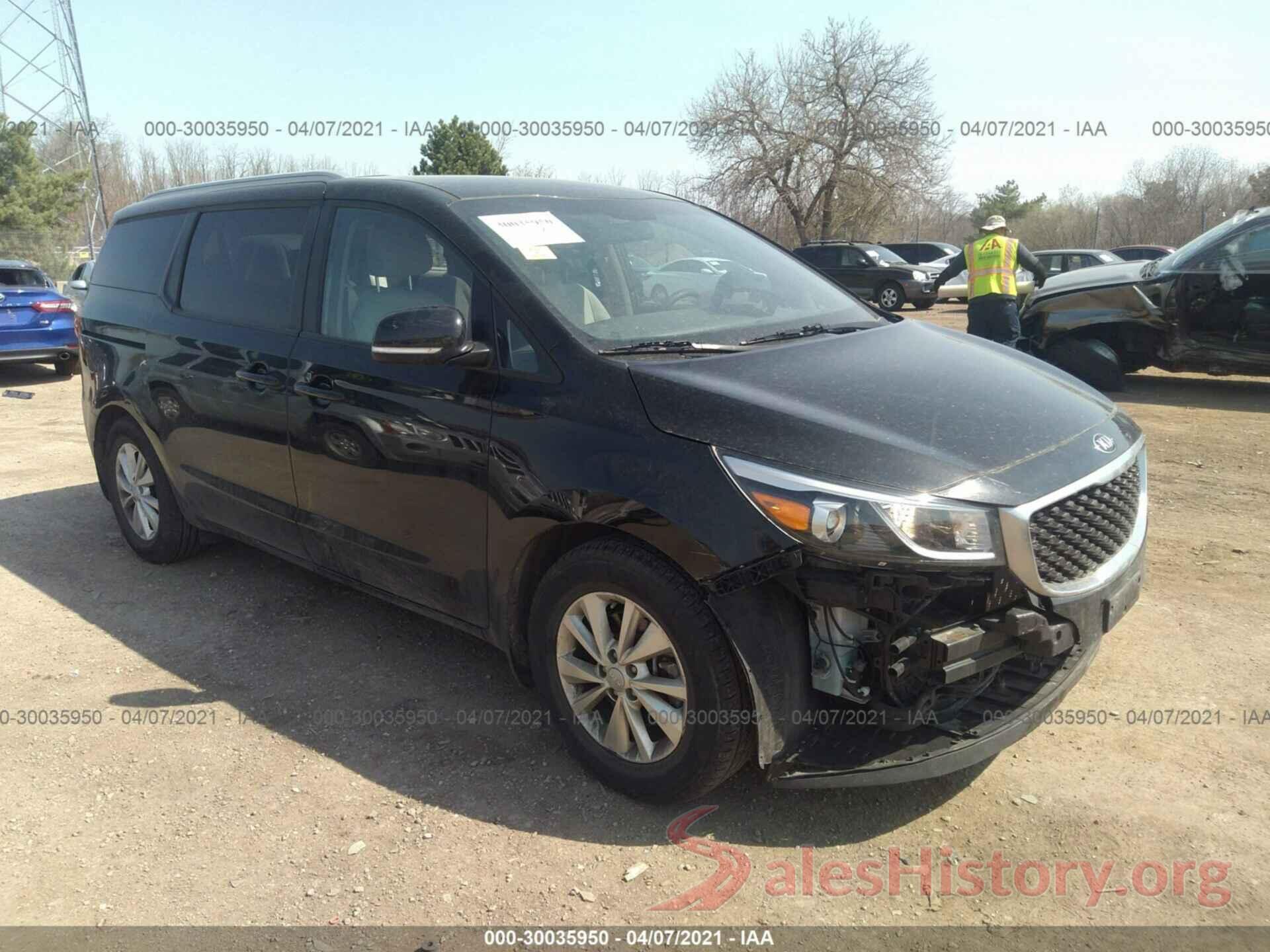 KNDMB5C13G6182314 2016 KIA SEDONA