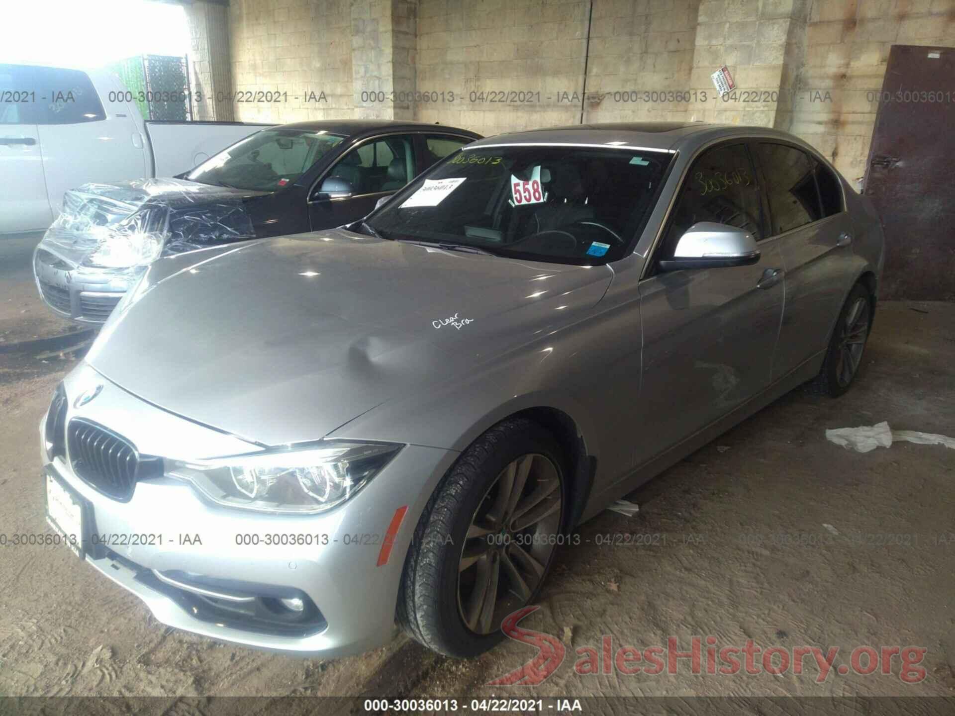 WBA8B7G5XHNU37250 2017 BMW 3 SERIES