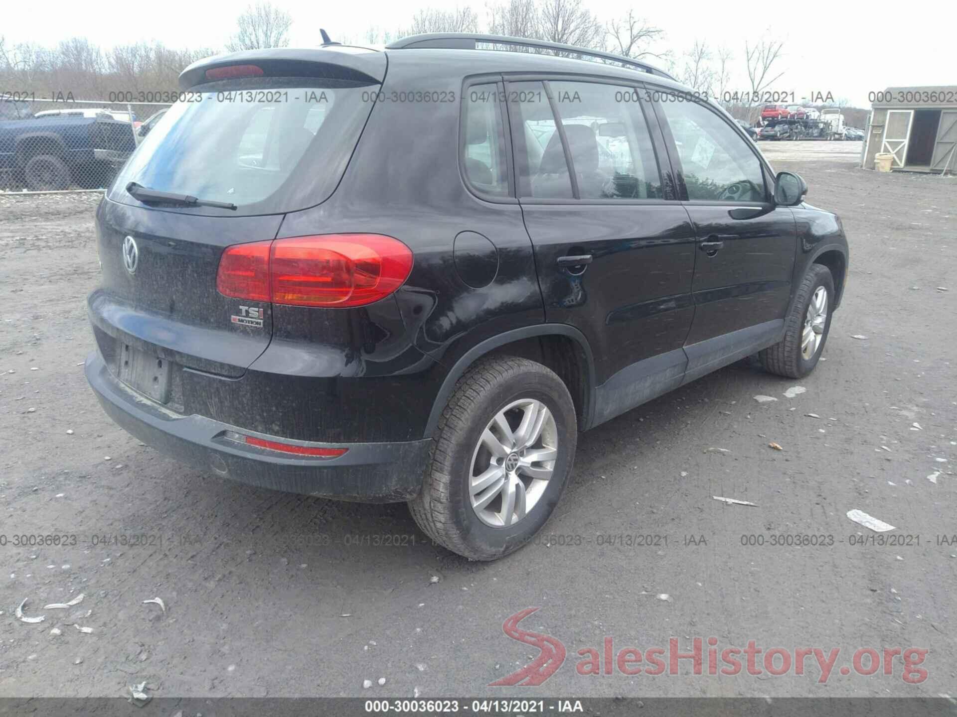 WVGBV7AX5GW610591 2016 VOLKSWAGEN TIGUAN