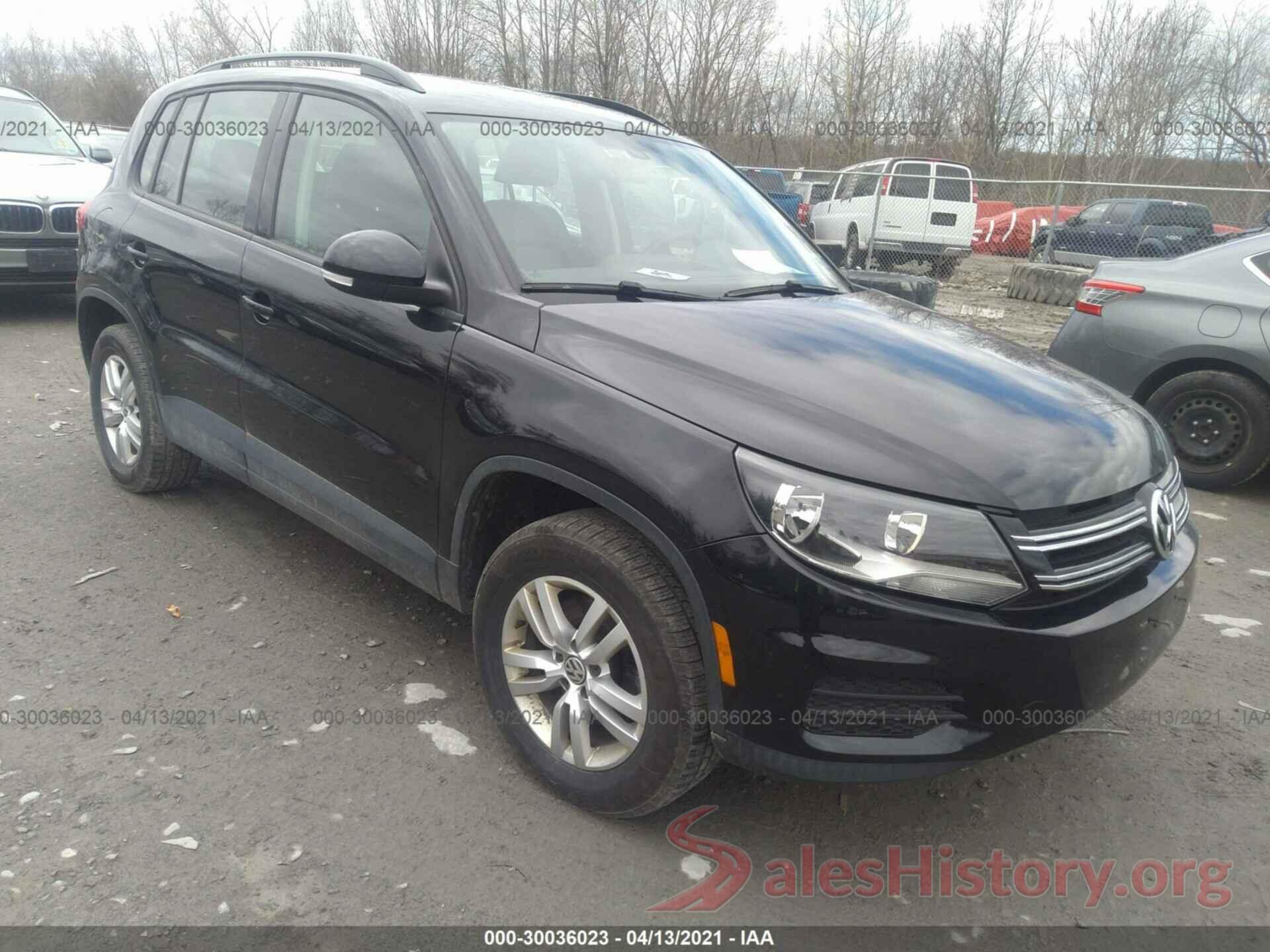 WVGBV7AX5GW610591 2016 VOLKSWAGEN TIGUAN