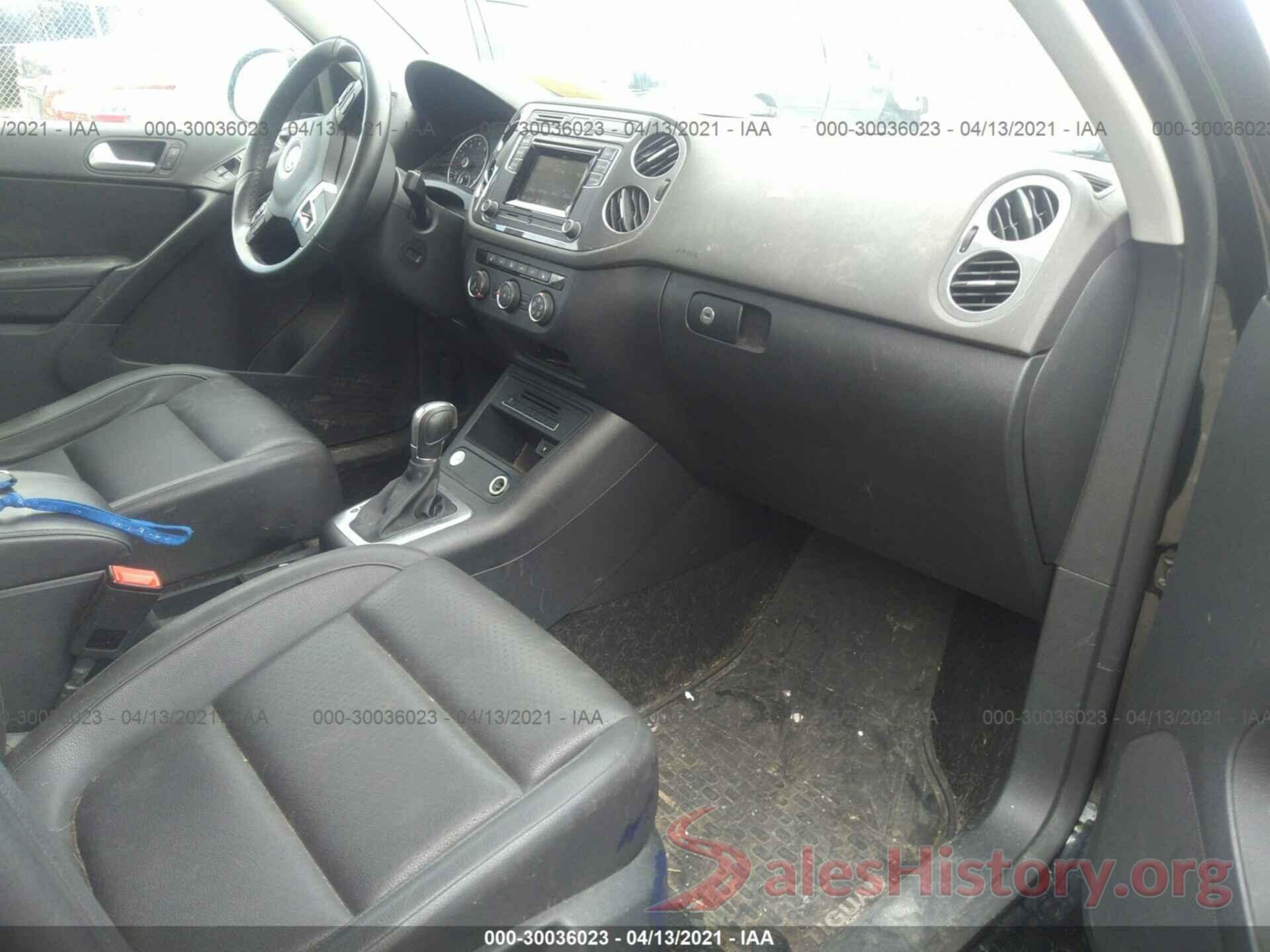 WVGBV7AX5GW610591 2016 VOLKSWAGEN TIGUAN