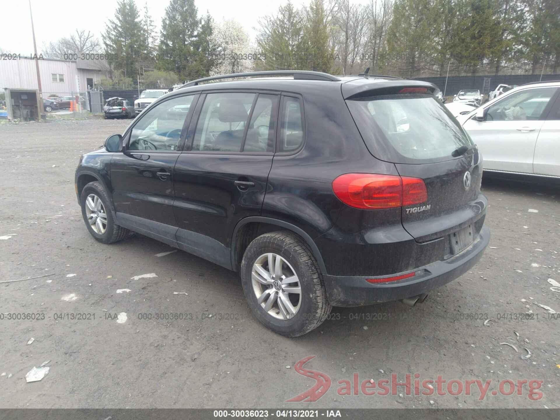 WVGBV7AX5GW610591 2016 VOLKSWAGEN TIGUAN