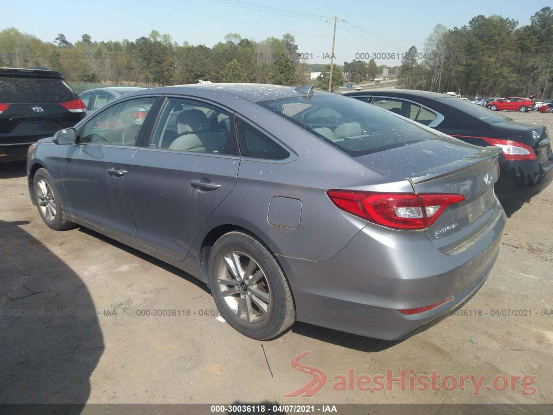 5NPE24AF6GH340034 2016 HYUNDAI SONATA