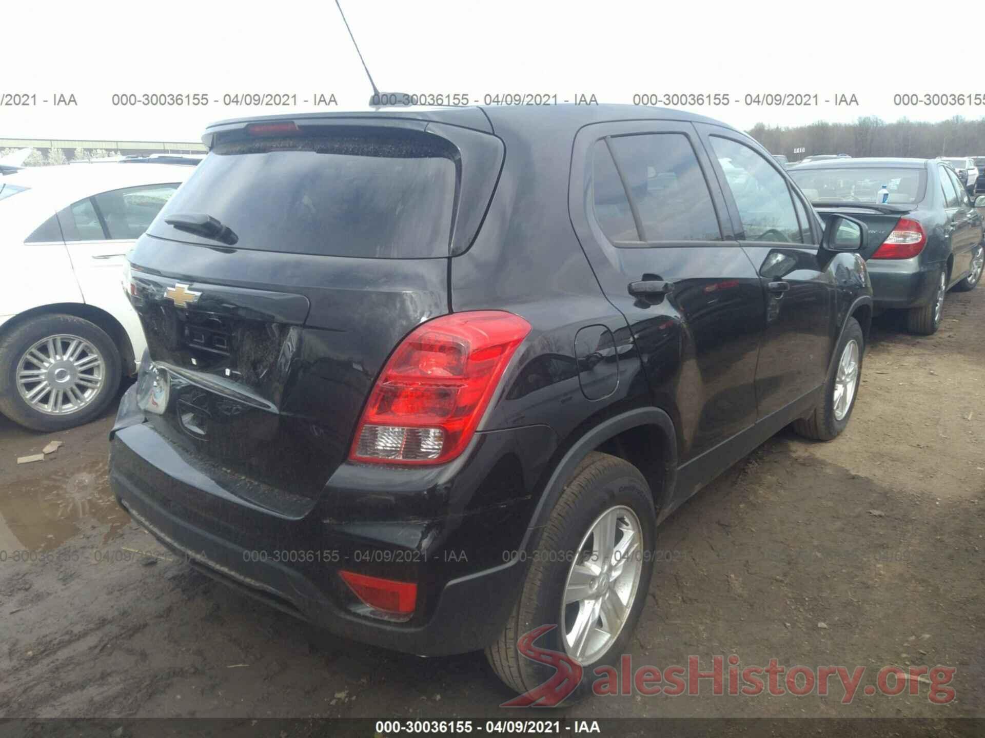 KL7CJKSB9MB305038 2021 CHEVROLET TRAX