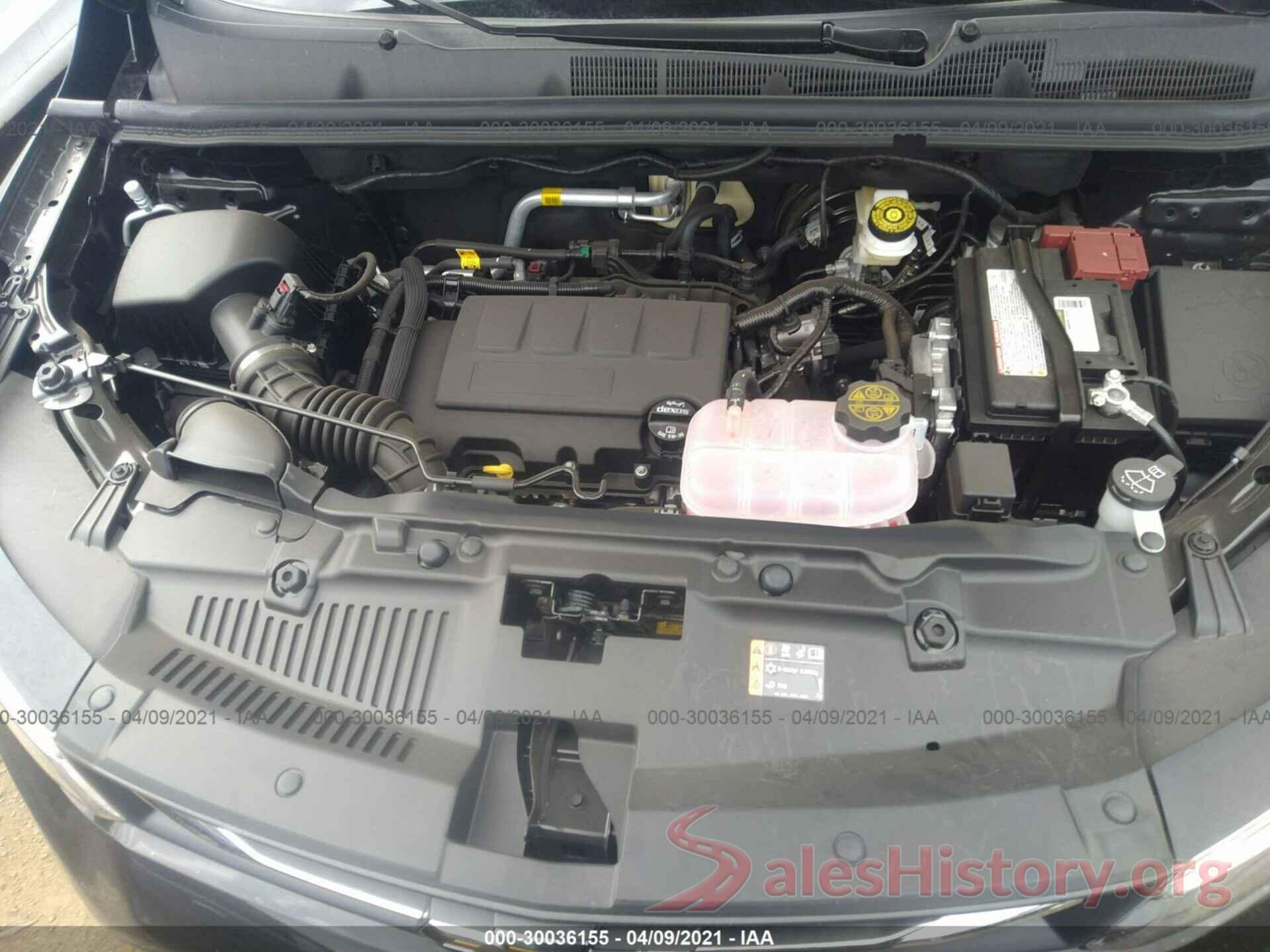 KL7CJKSB9MB305038 2021 CHEVROLET TRAX