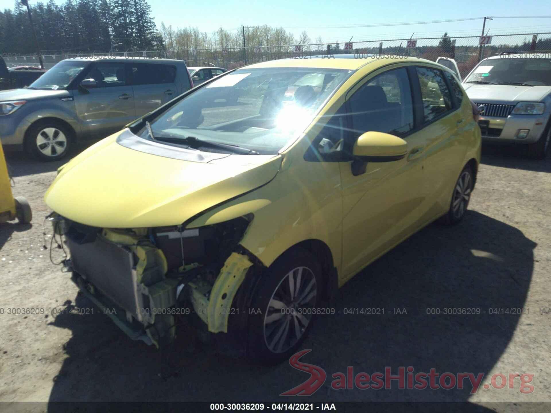 JHMGK5H75GX023801 2016 HONDA FIT