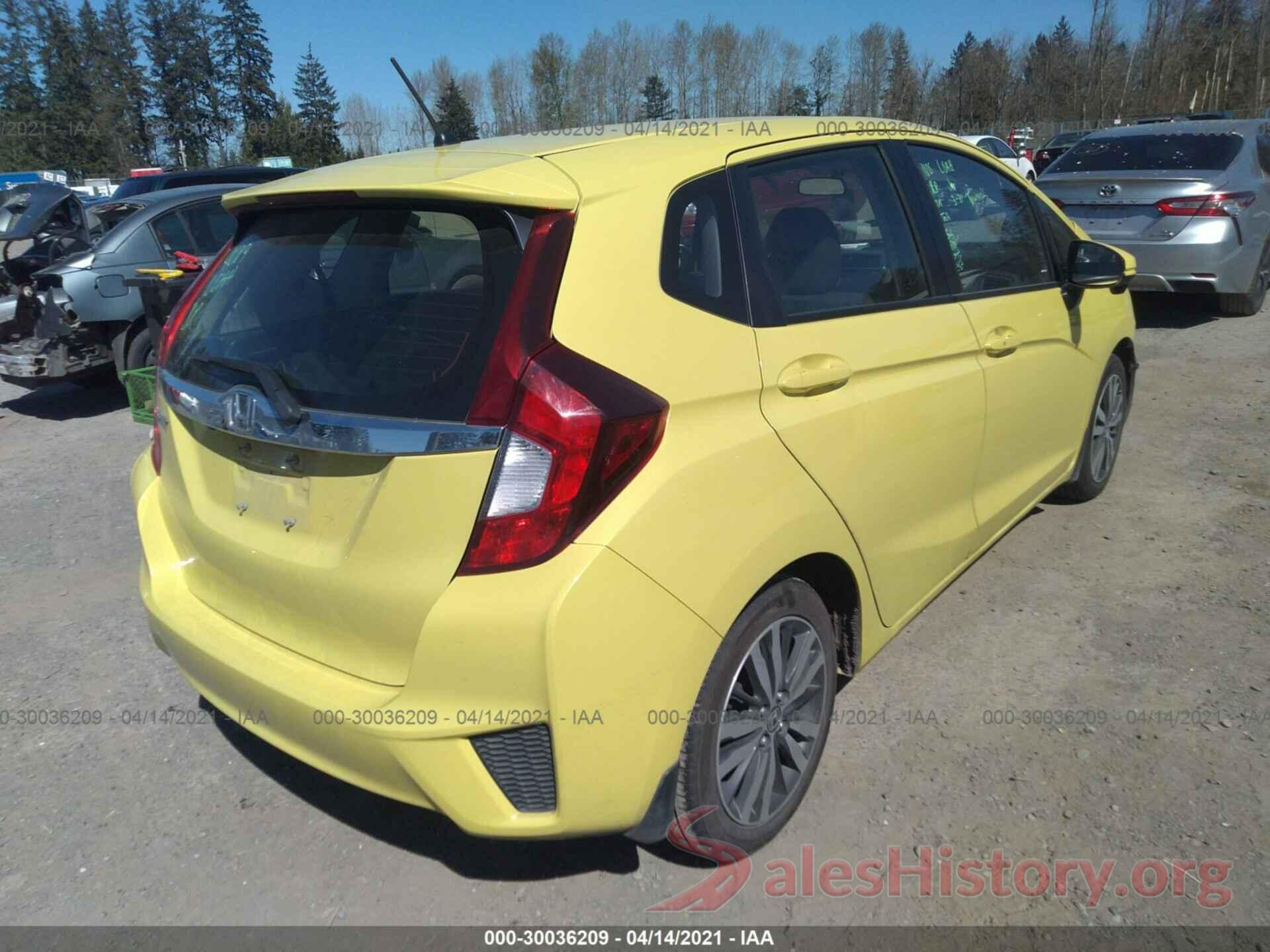 JHMGK5H75GX023801 2016 HONDA FIT