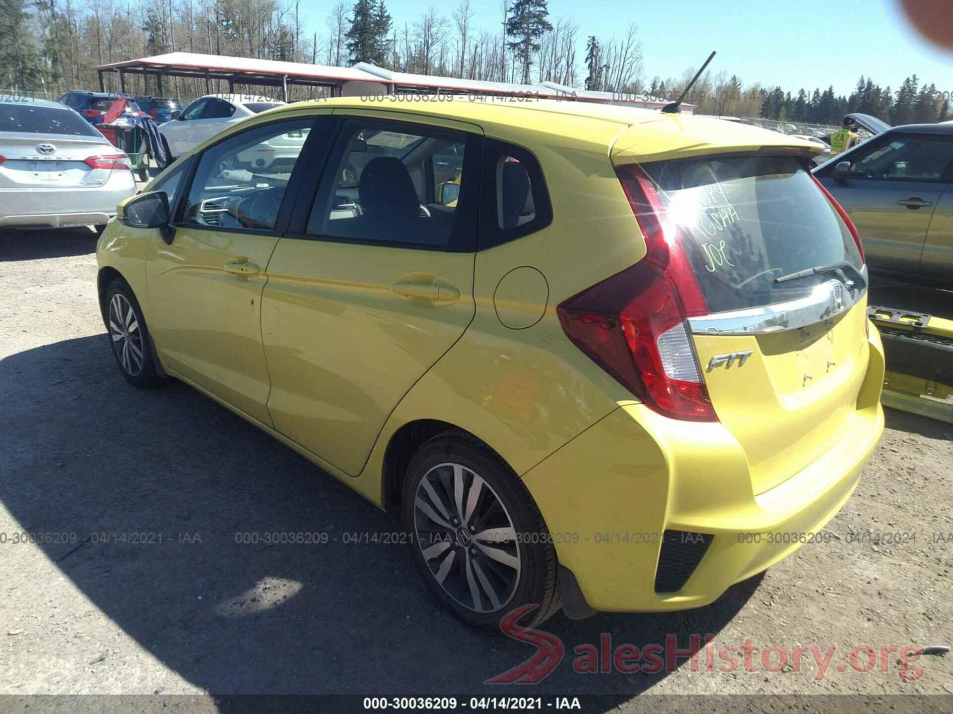 JHMGK5H75GX023801 2016 HONDA FIT