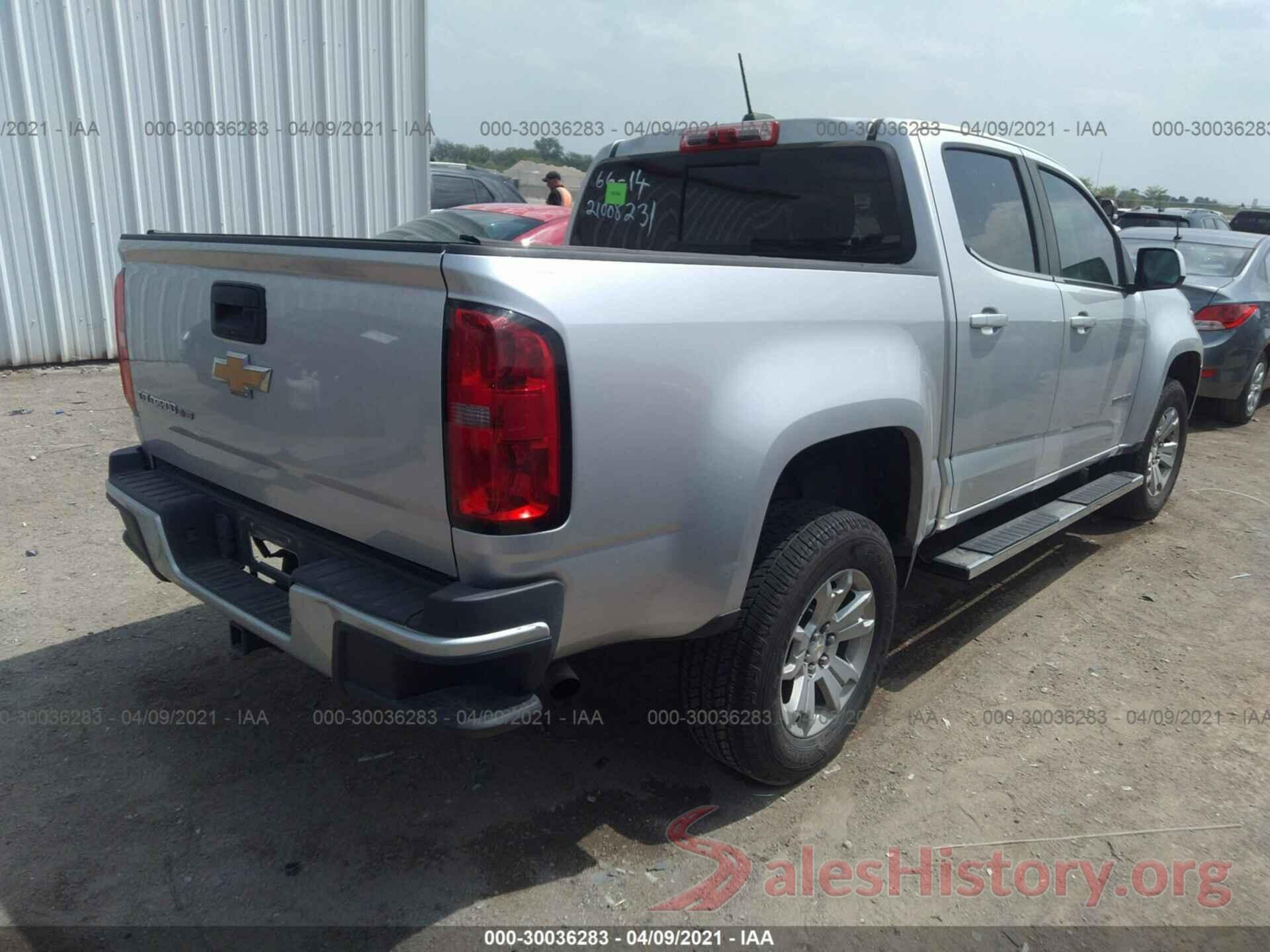 1GCGSCE38G1348811 2016 CHEVROLET COLORADO