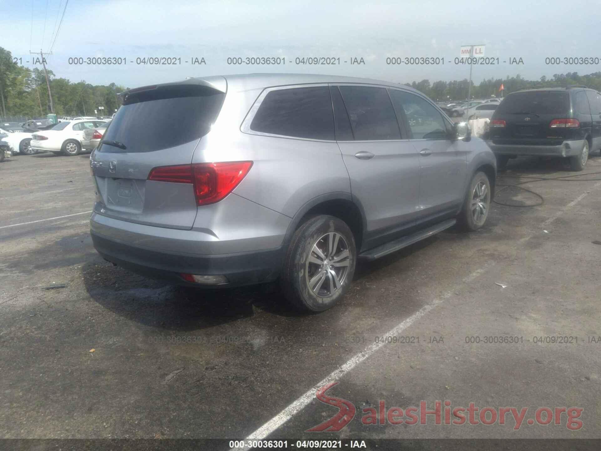 5FNYF5H83HB018787 2017 HONDA PILOT