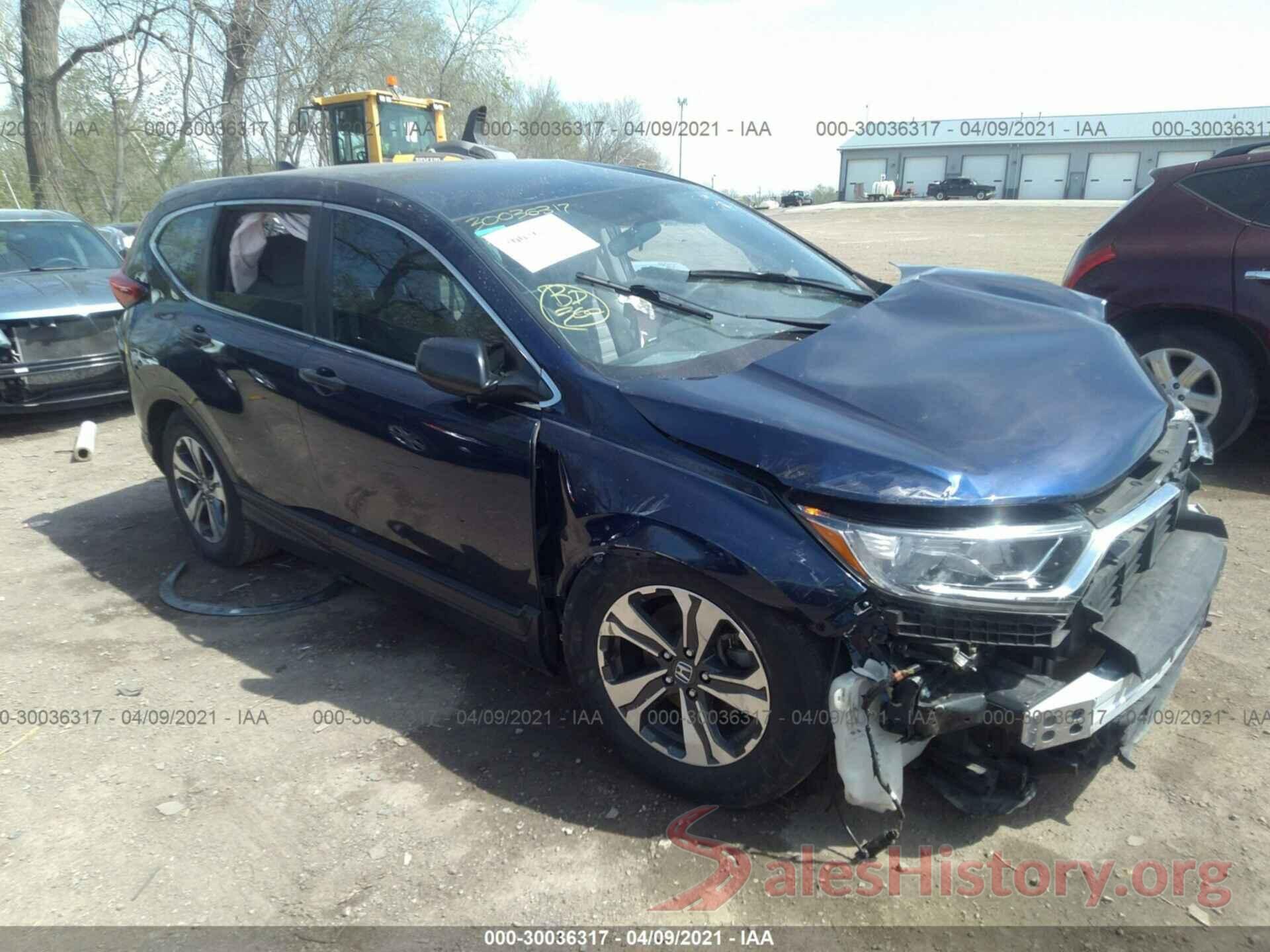 2HKRW6H3XHH217836 2017 HONDA CR-V