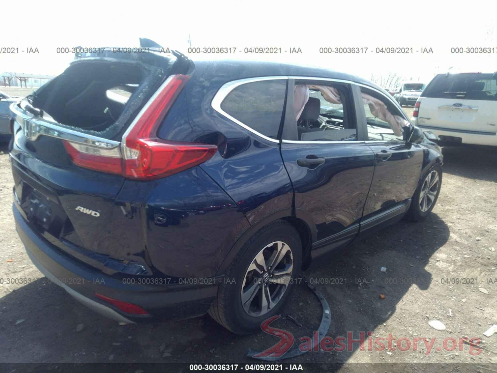 2HKRW6H3XHH217836 2017 HONDA CR-V