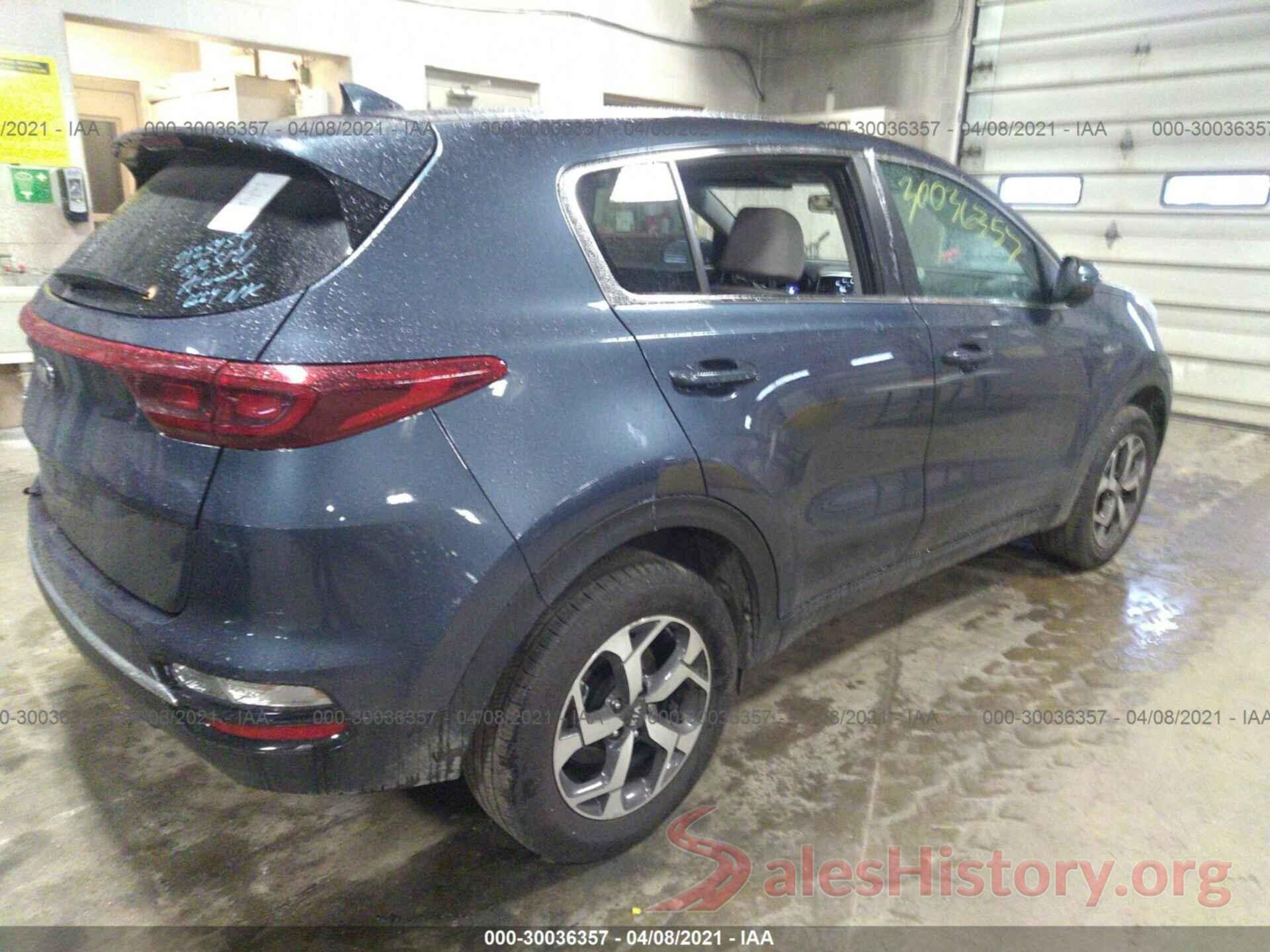 KNDPMCAC2M7844194 2021 KIA SPORTAGE