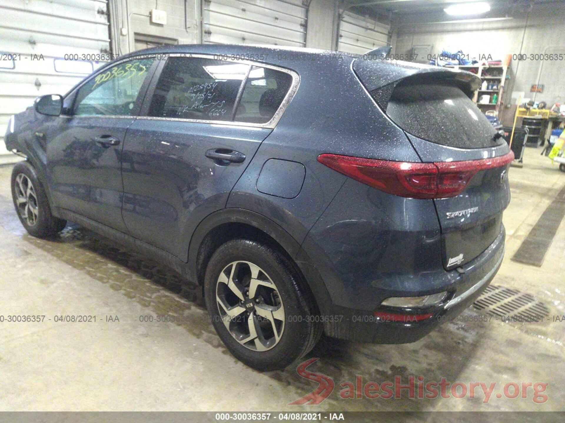 KNDPMCAC2M7844194 2021 KIA SPORTAGE