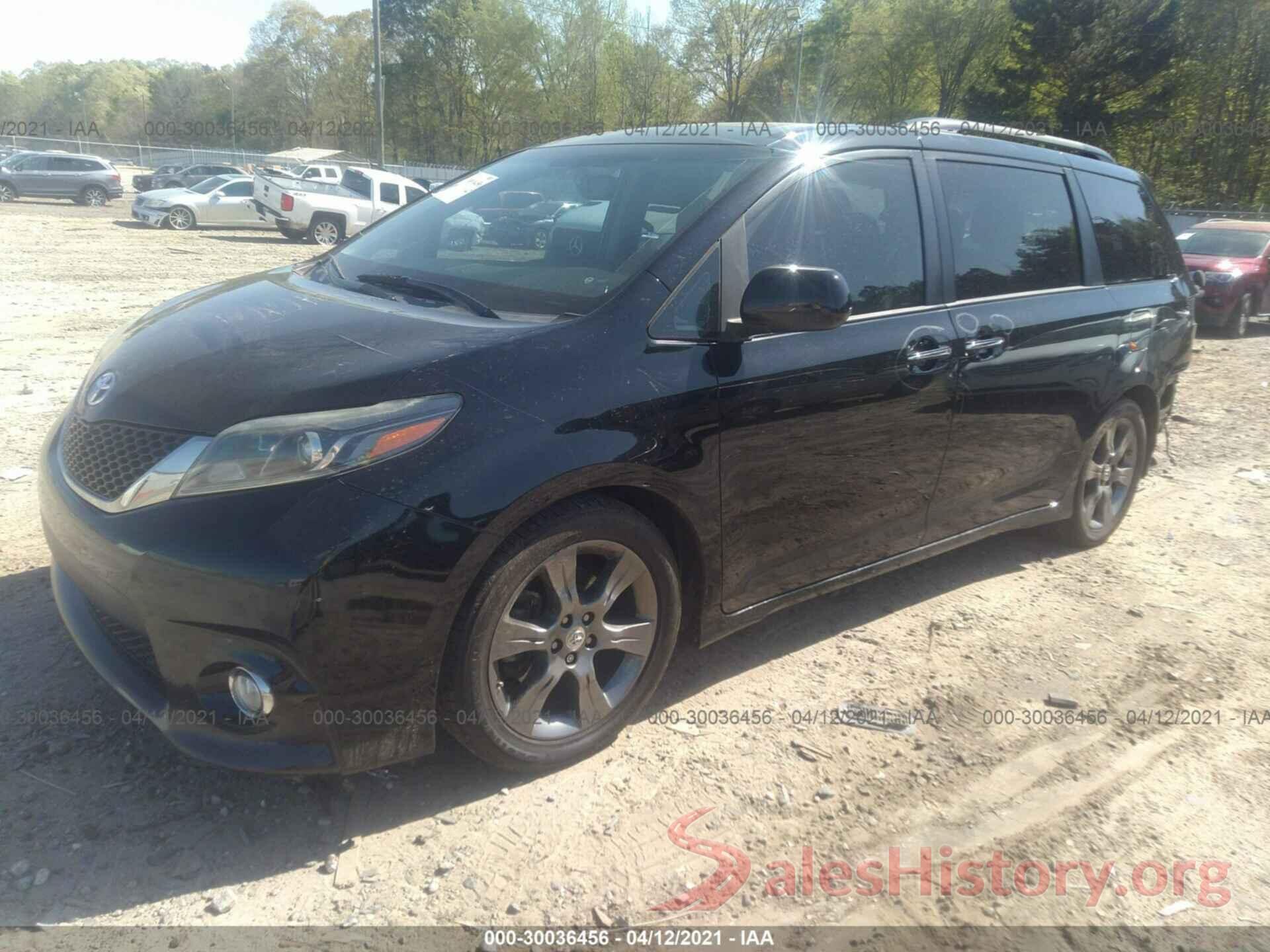 5TDXK3DC8GS738862 2016 TOYOTA SIENNA