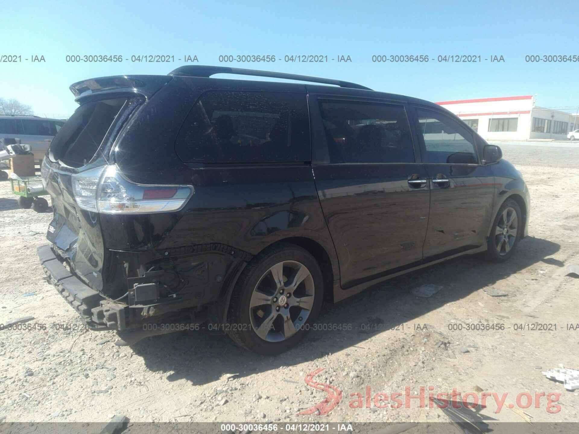 5TDXK3DC8GS738862 2016 TOYOTA SIENNA