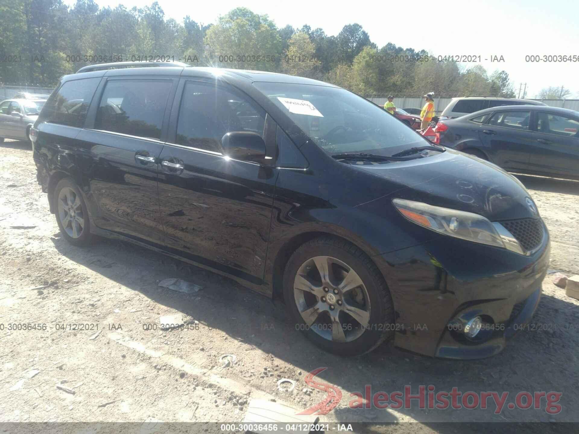 5TDXK3DC8GS738862 2016 TOYOTA SIENNA