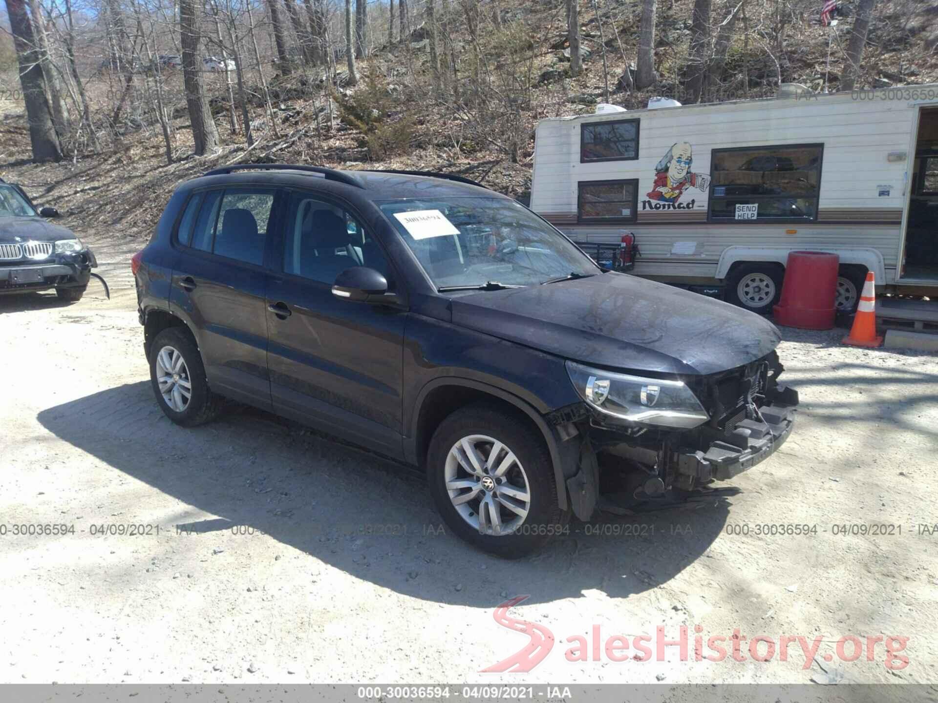 WVGBV7AX3HW510832 2017 VOLKSWAGEN TIGUAN