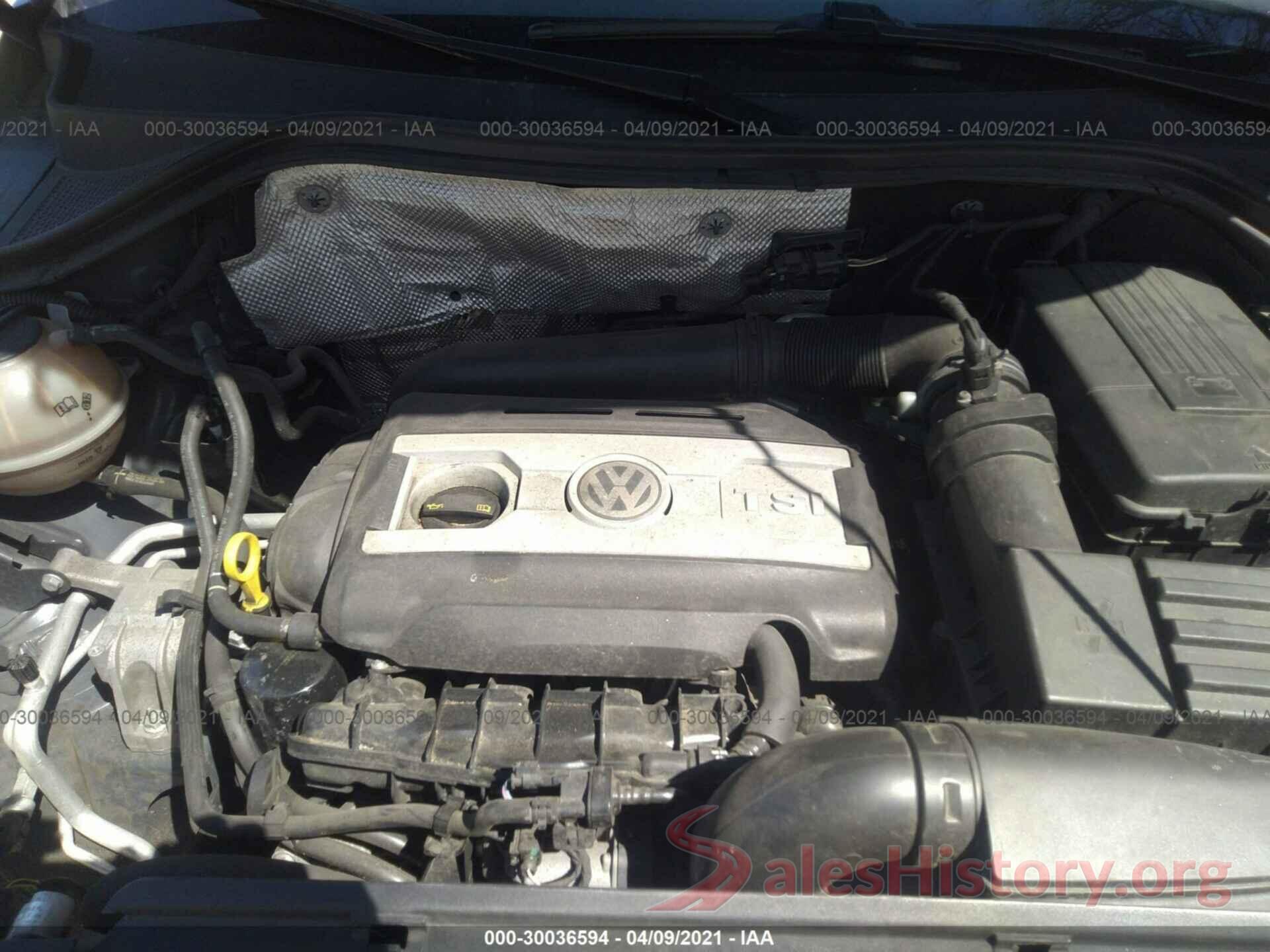 WVGBV7AX3HW510832 2017 VOLKSWAGEN TIGUAN