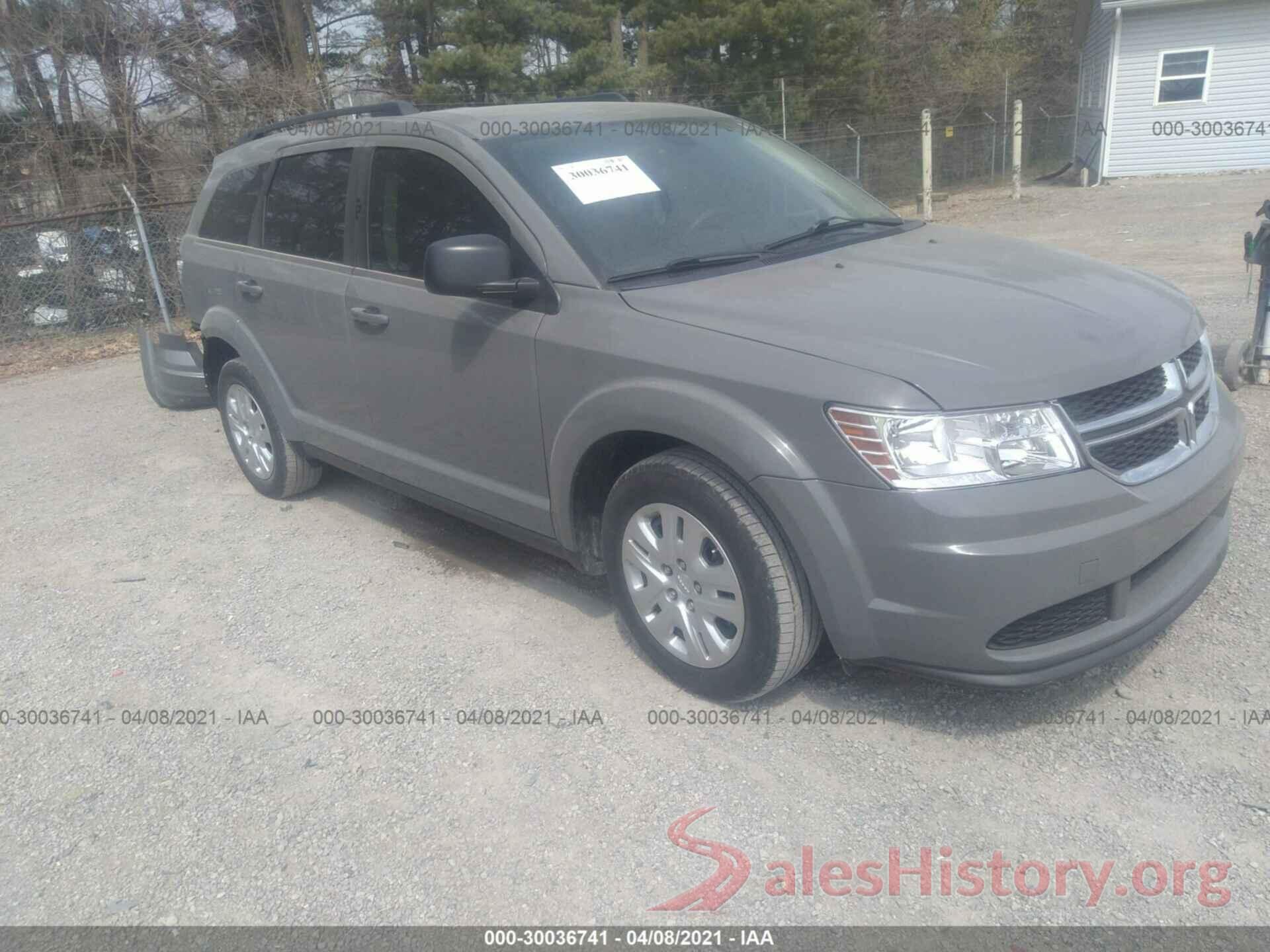 3C4PDCABXKT872048 2019 DODGE JOURNEY