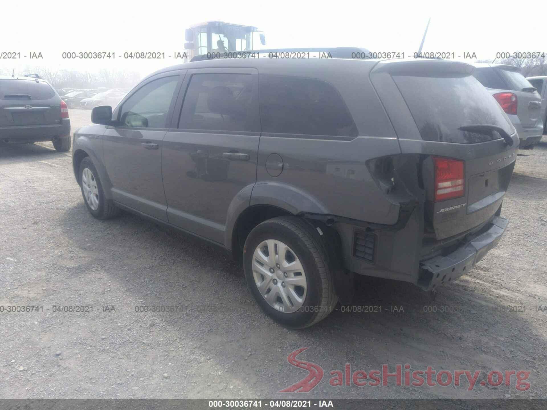 3C4PDCABXKT872048 2019 DODGE JOURNEY