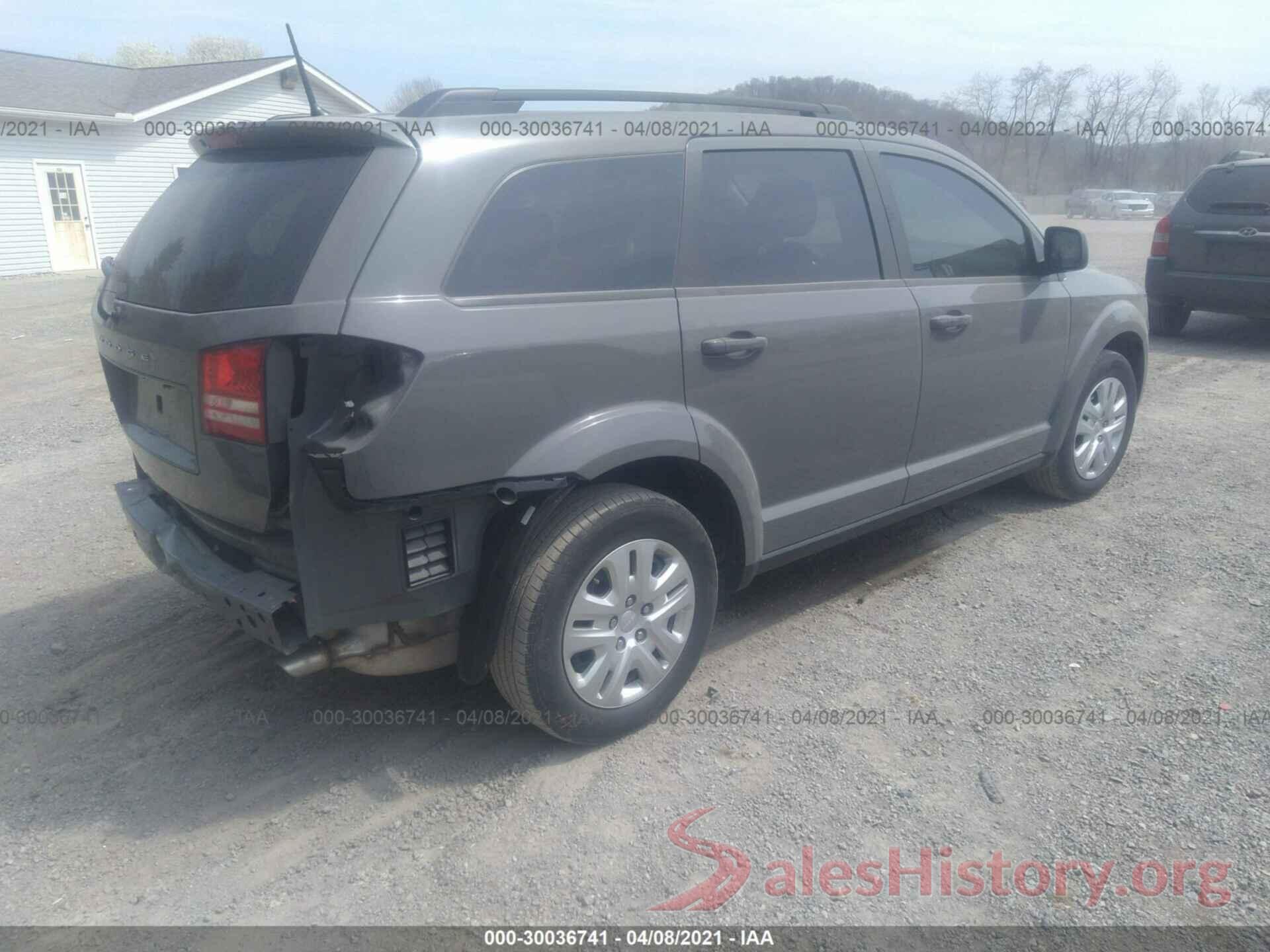 3C4PDCABXKT872048 2019 DODGE JOURNEY