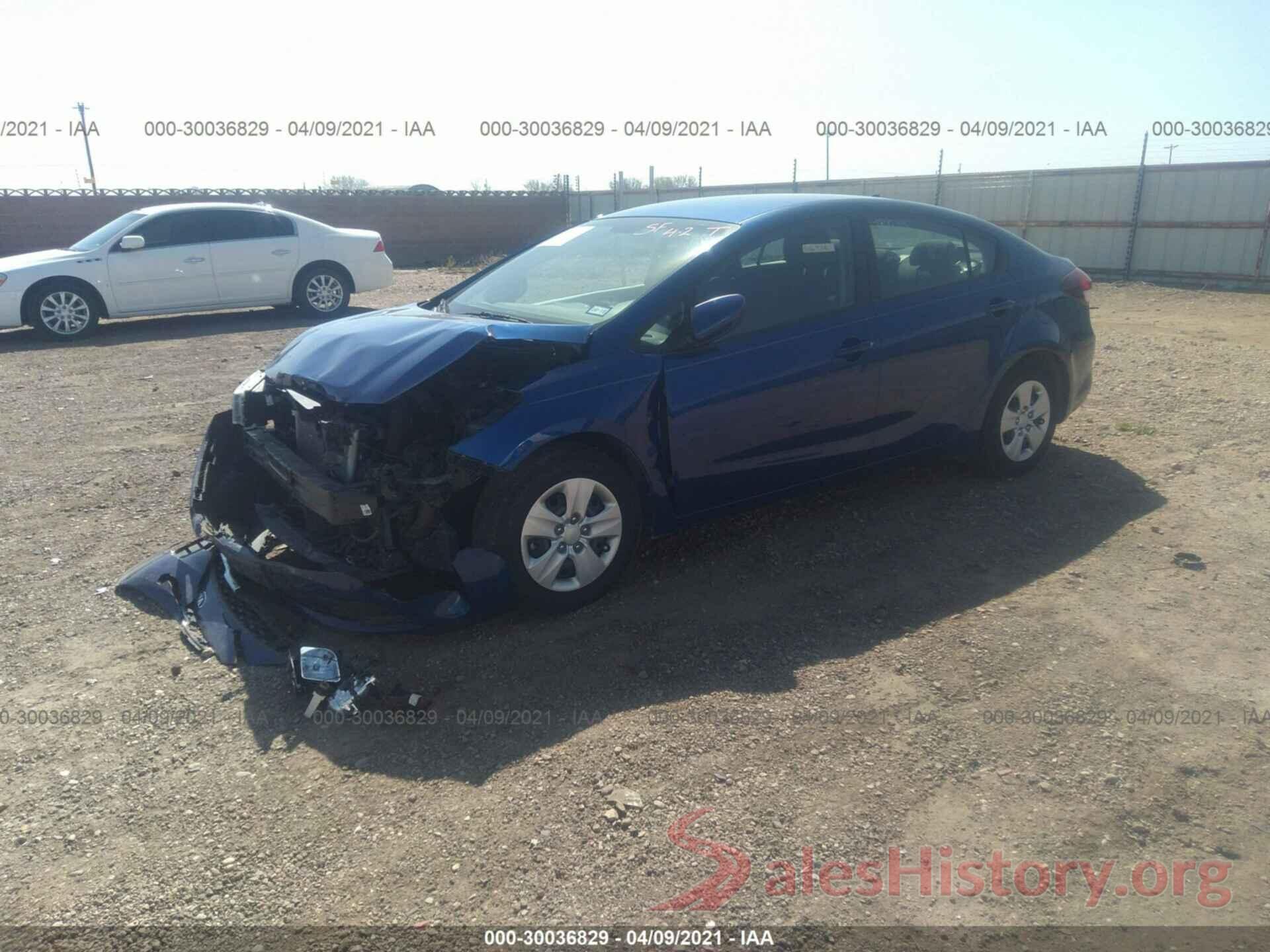 3KPFL4A71HE044399 2017 KIA FORTE