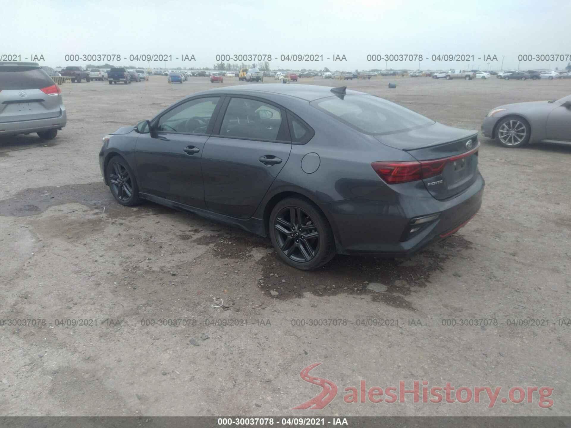 3KPF34AD8LE185730 2020 KIA FORTE